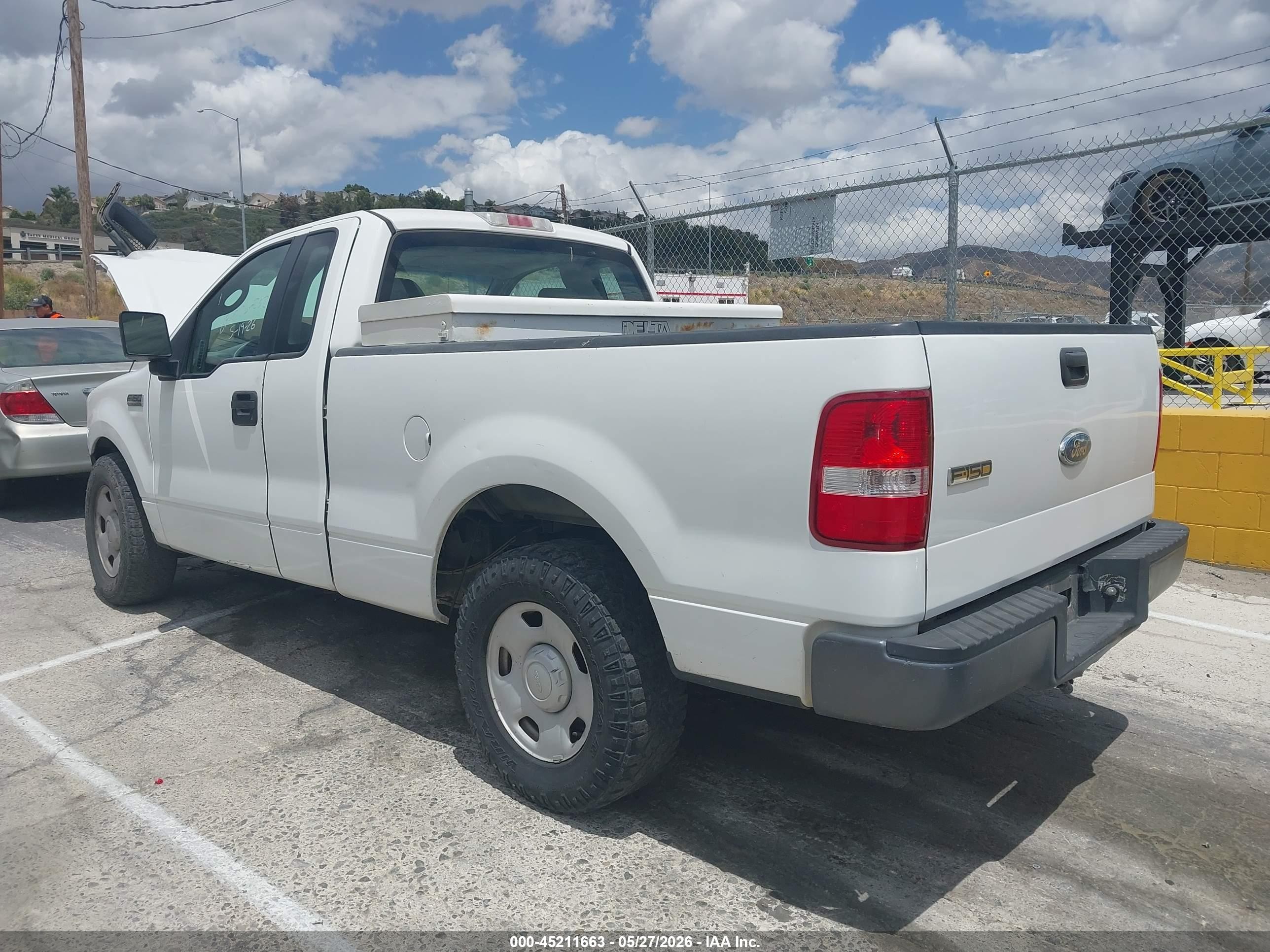 2008 Ford F-150 Fx2/stx/xl/xlt White vin: 1FTRF12548KD79752