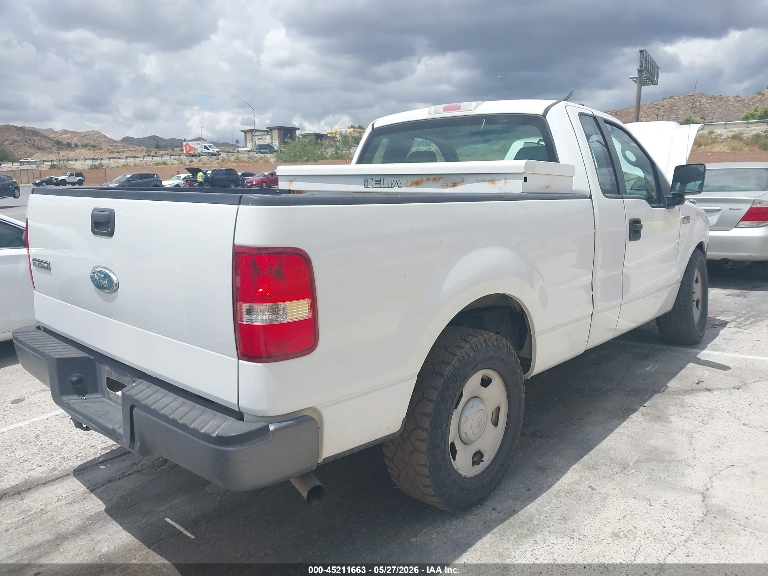 2008 Ford F-150 Fx2/stx/xl/xlt White vin: 1FTRF12548KD79752