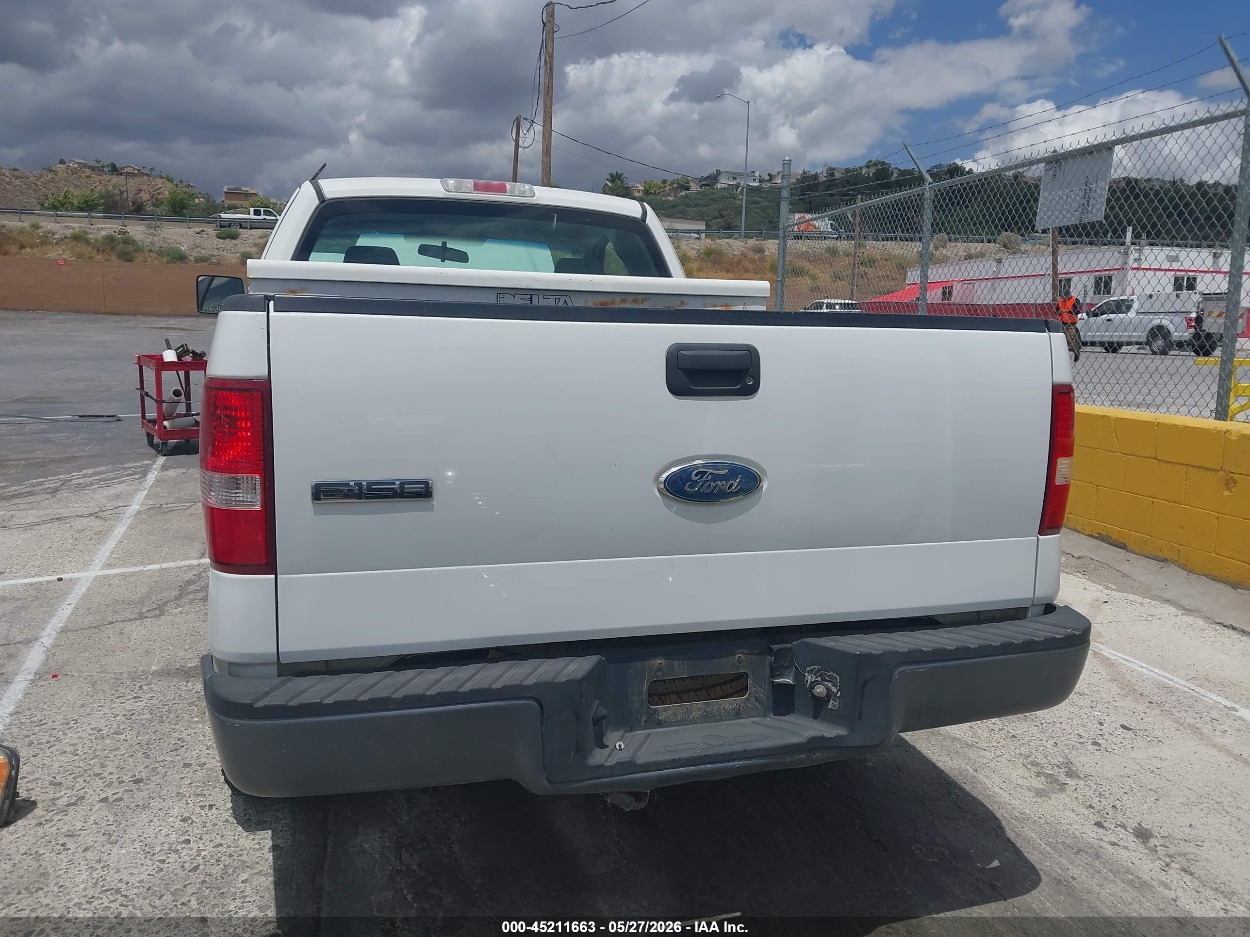 2008 Ford F-150 Fx2/stx/xl/xlt White vin: 1FTRF12548KD79752