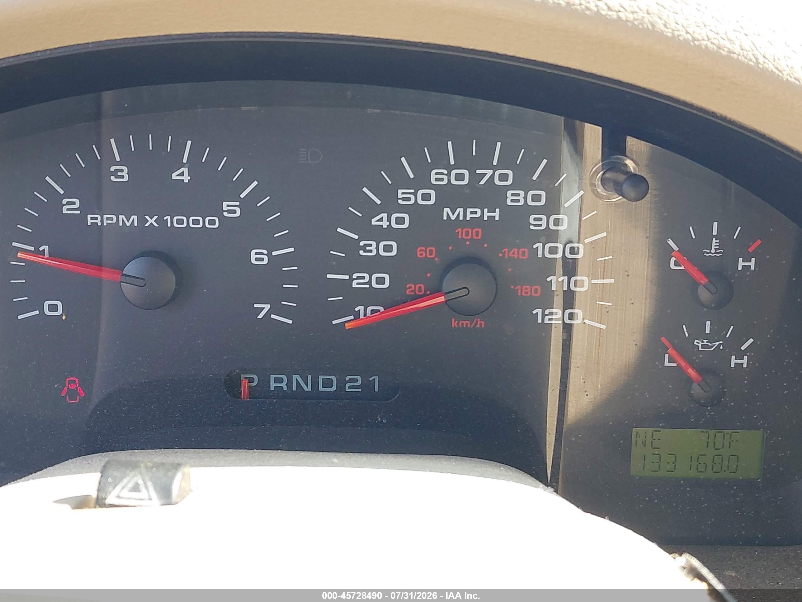 2004 Ford F-150 Xl/xlt Burgundy vin: 1FTRF12574NA90700