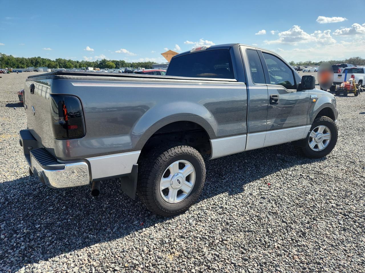 2004 Ford F150 Серый vin: 1FTRF125X4NB70427
