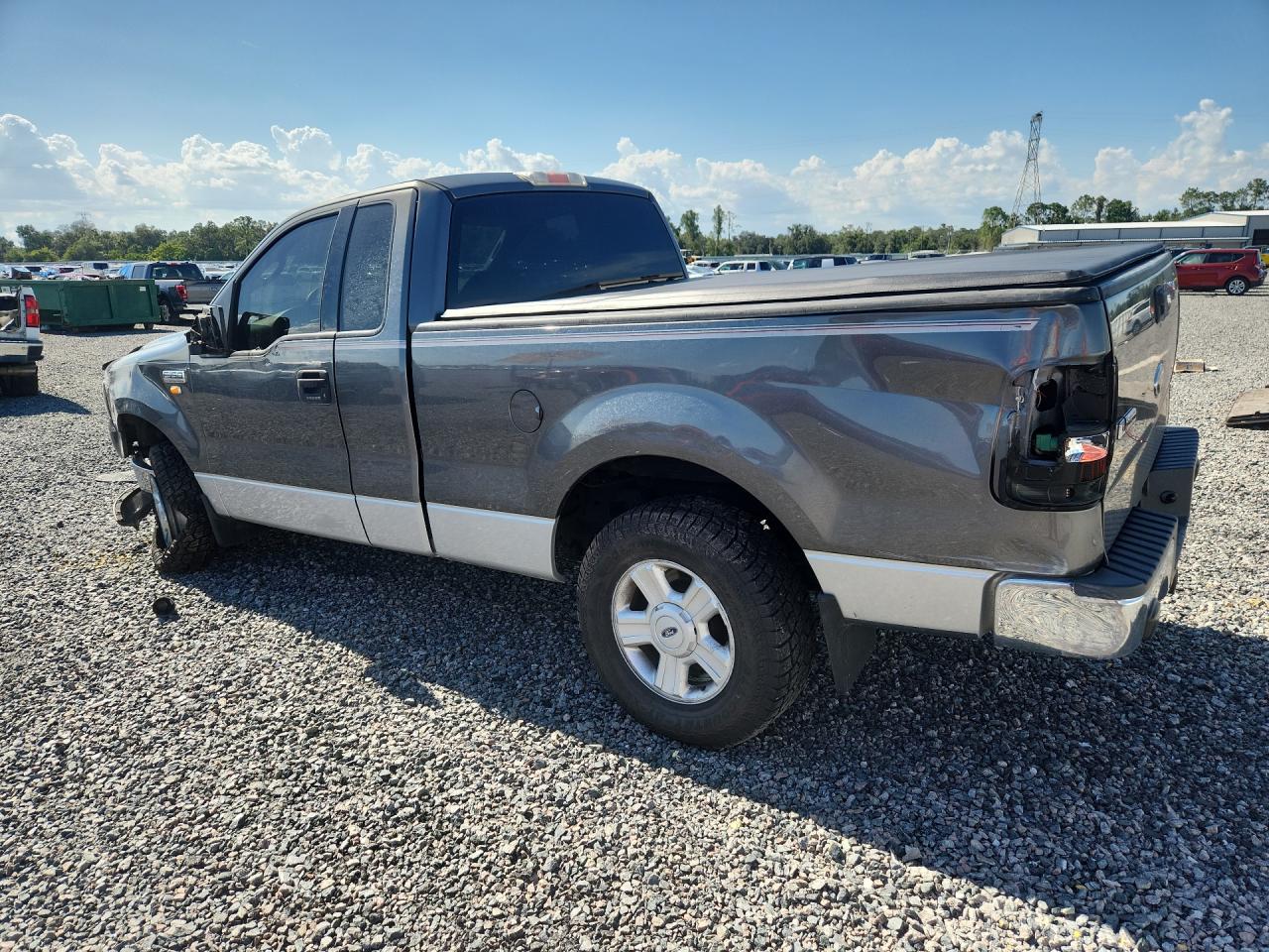 2004 Ford F150 Серый vin: 1FTRF125X4NB70427