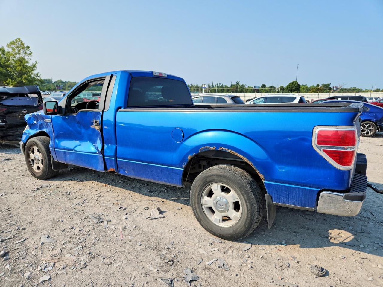 2009 Ford F150 Blue vin: 1FTRF12809KC06192