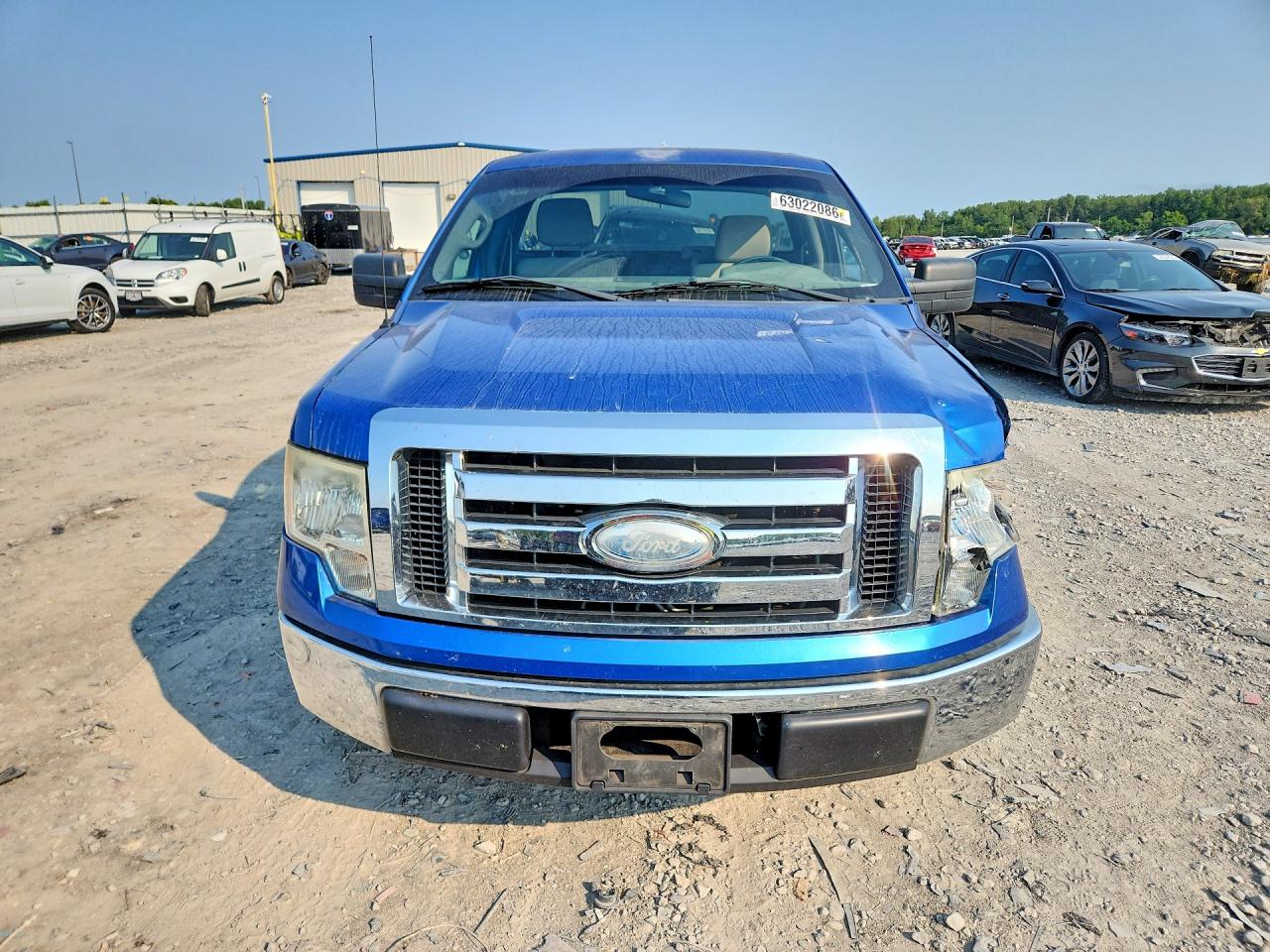 2009 Ford F150 Blue vin: 1FTRF12809KC06192