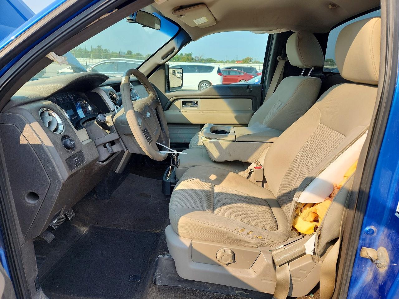 2009 Ford F150 Blue vin: 1FTRF12809KC06192