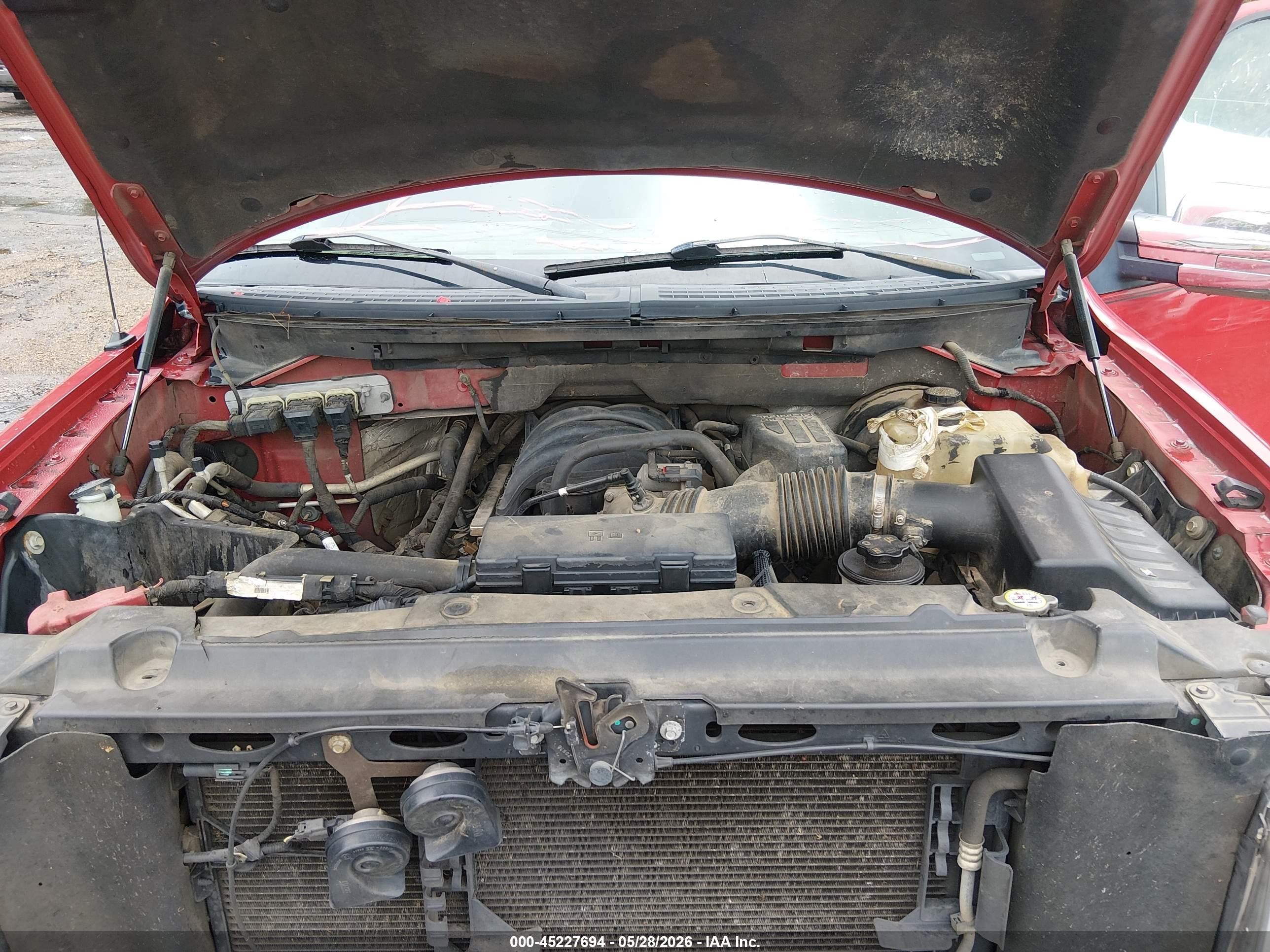 2009 Ford F-150 Xl/xlt Red vin: 1FTRF12869KB06016
