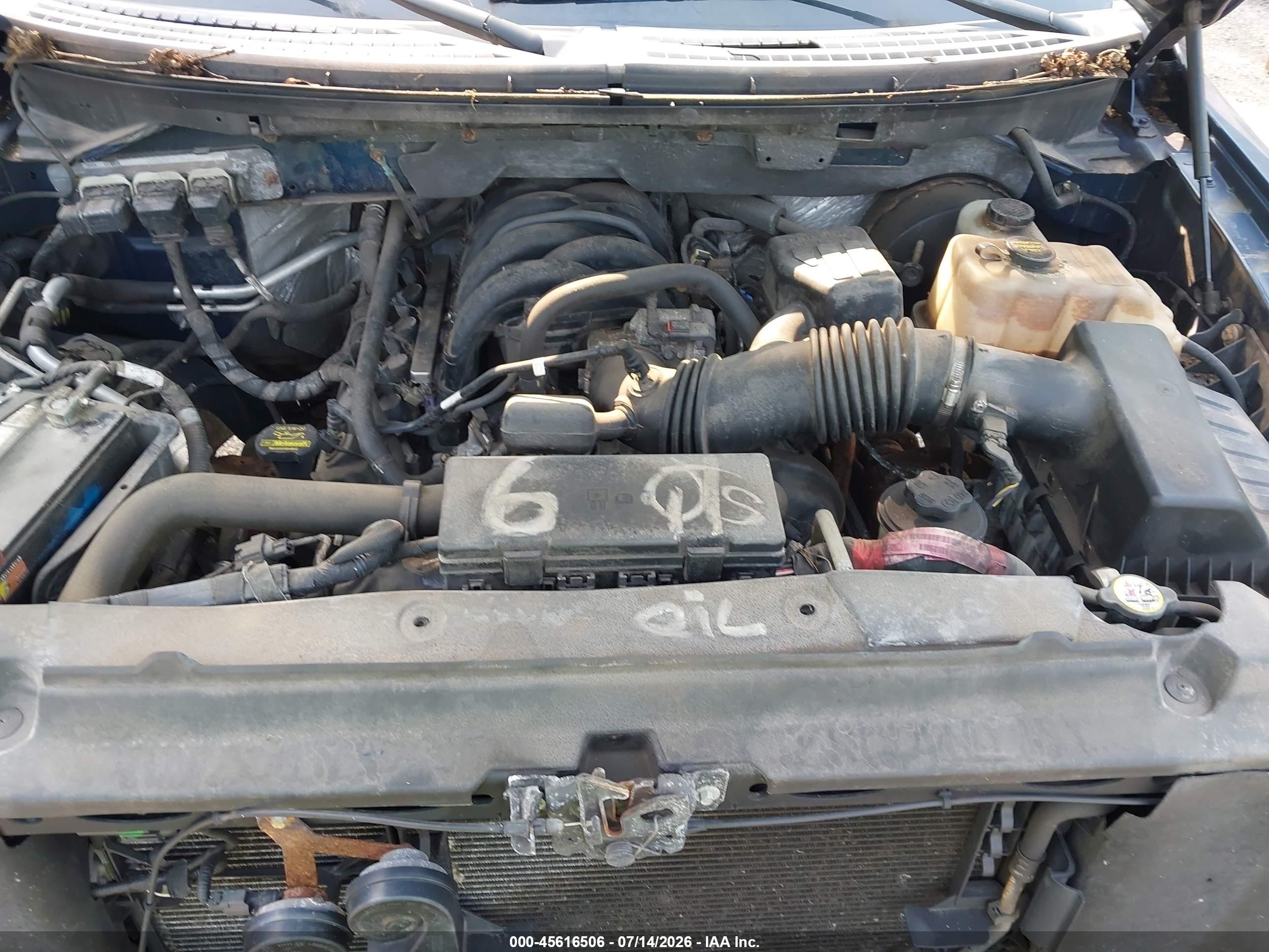 2009 Ford F-150 Xl/xl W/midbox Prep/xlt/xlt W/midbox Prep Blue vin: 1FTRF12879KA83720