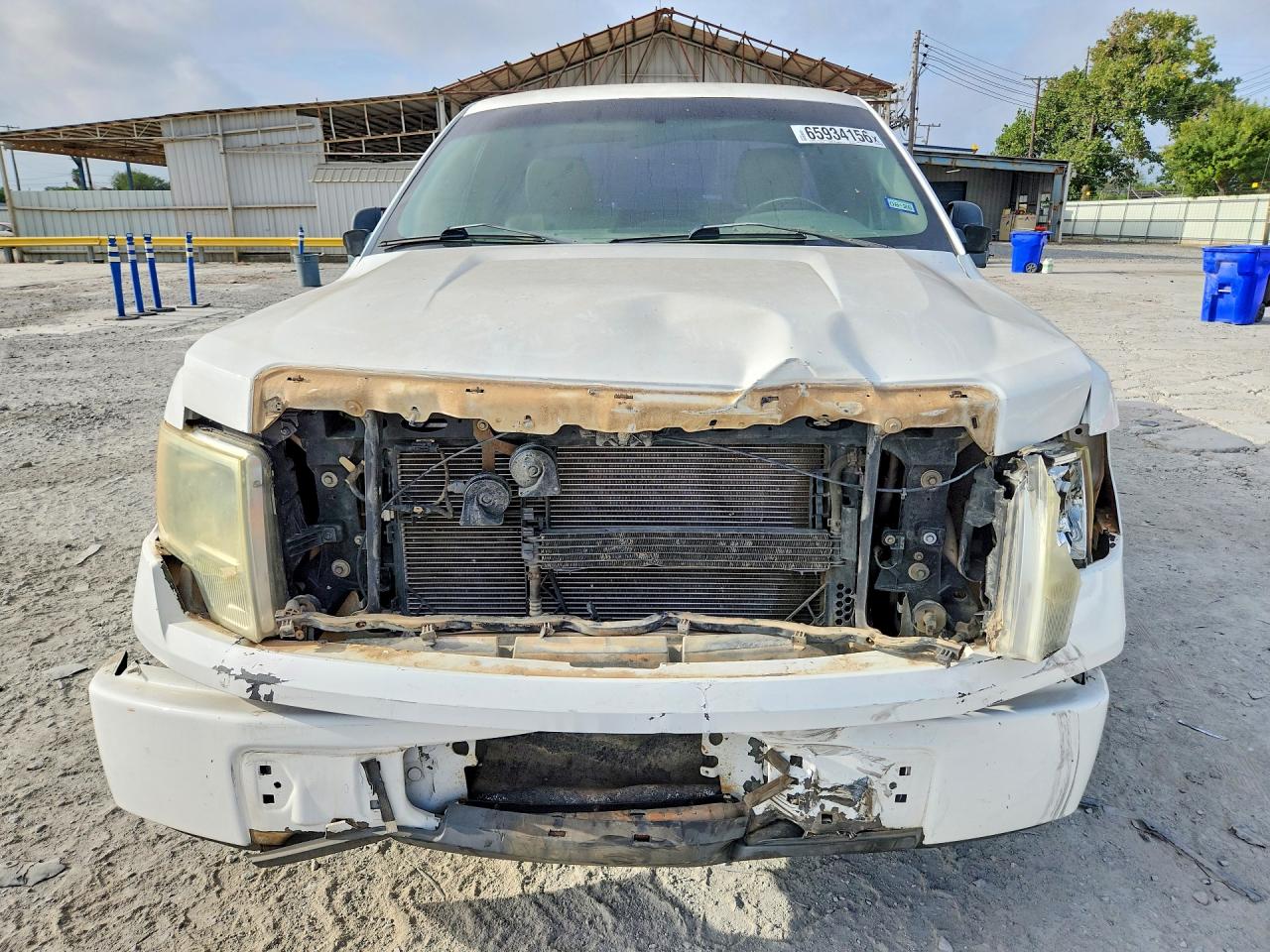 2009 Ford F150 Белый vin: 1FTRF12879KB57511