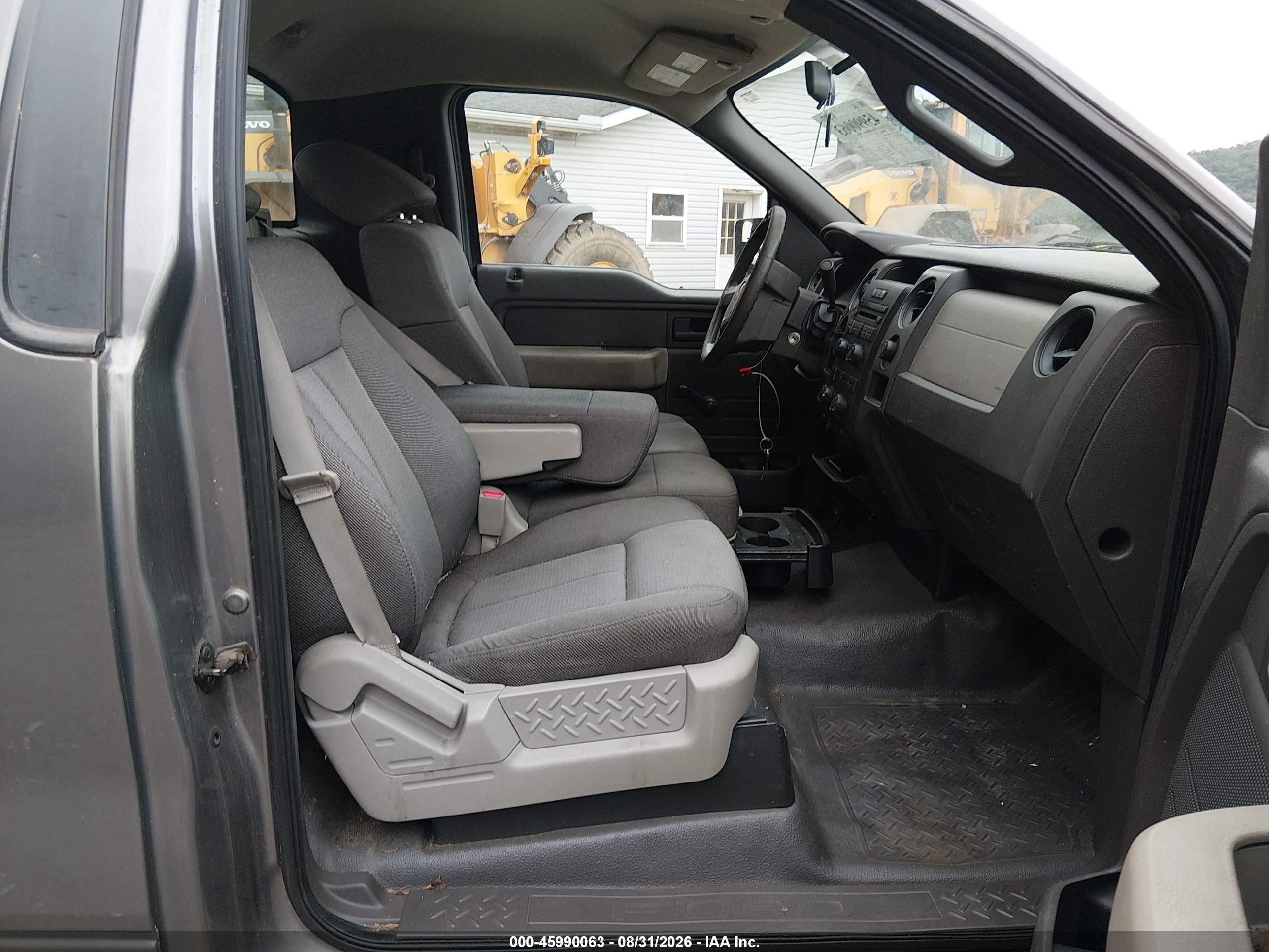 2009 Ford F-150 Xl/xlt Gray vin: 1FTRF12889KB25084