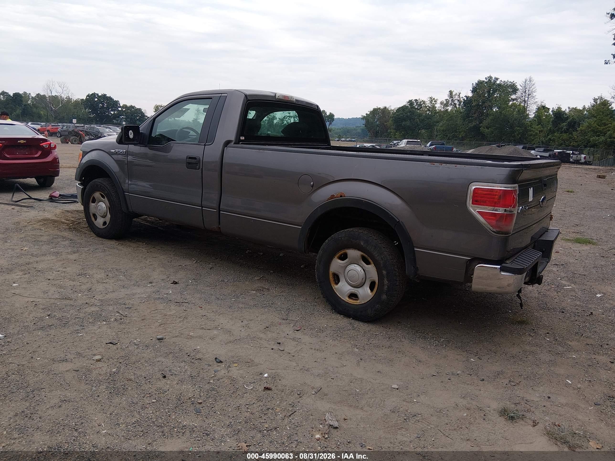 2009 Ford F-150 Xl/xlt Gray vin: 1FTRF12889KB25084