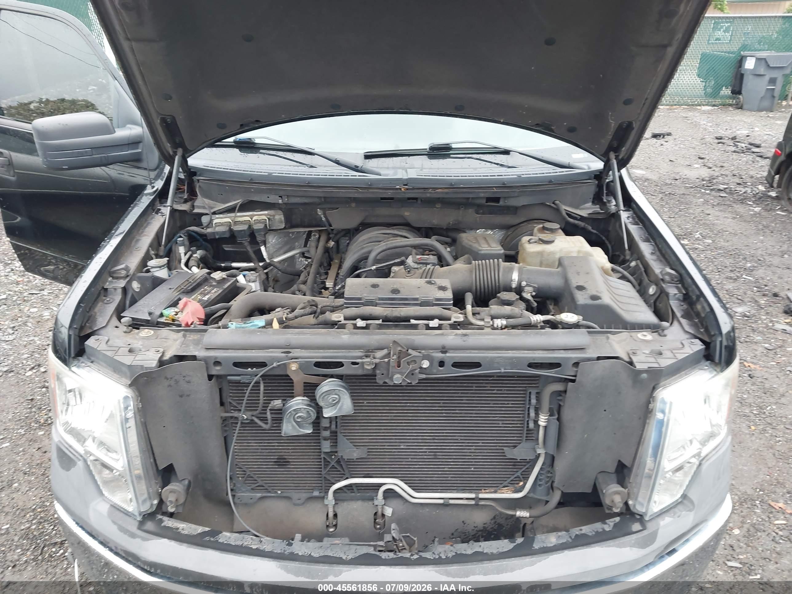 2009 Ford F-150 Xl/xl W/midbox Prep/xlt/xlt W/midbox Prep Черный vin: 1FTRF12889KB44282