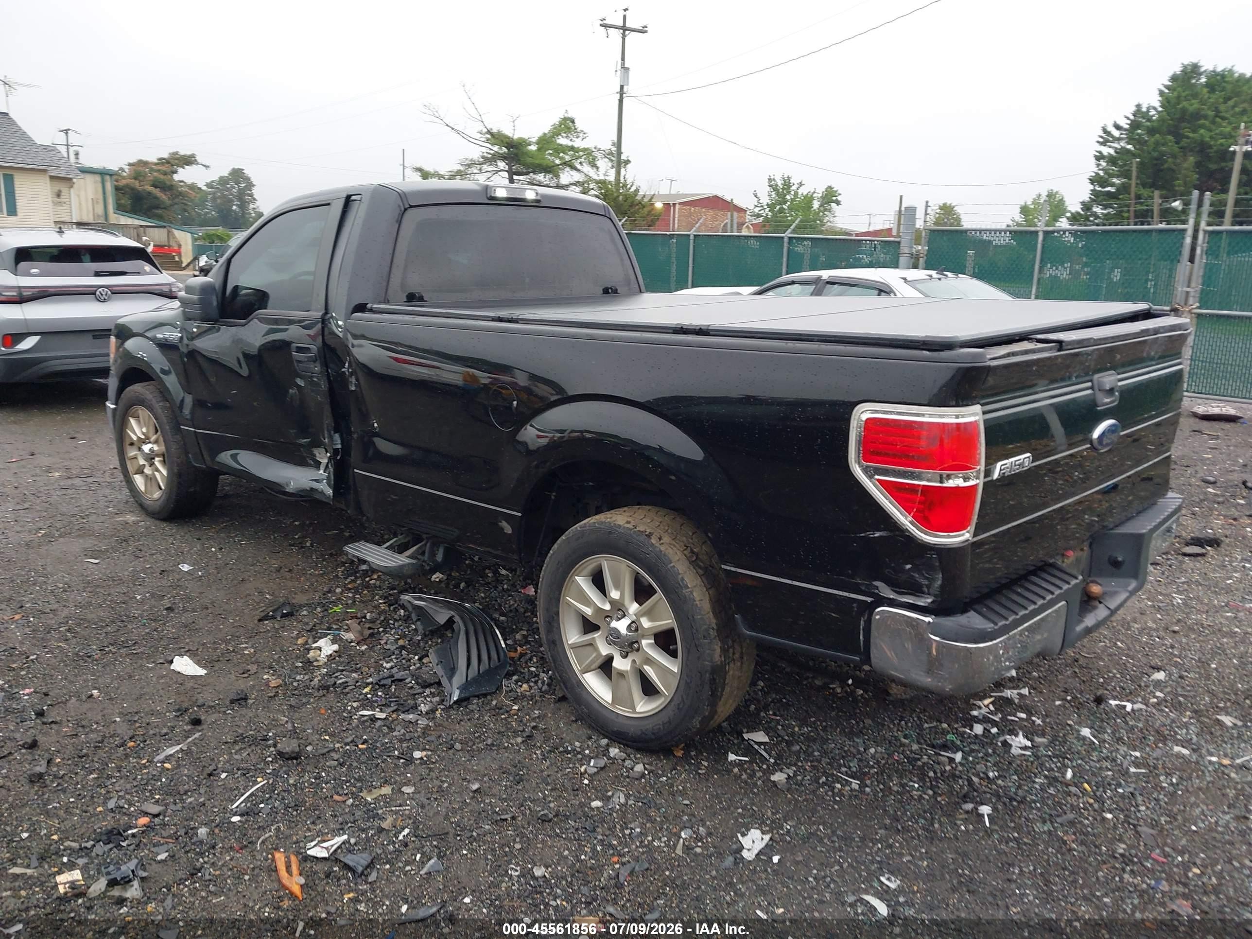 2009 Ford F-150 Xl/xl W/midbox Prep/xlt/xlt W/midbox Prep Черный vin: 1FTRF12889KB44282