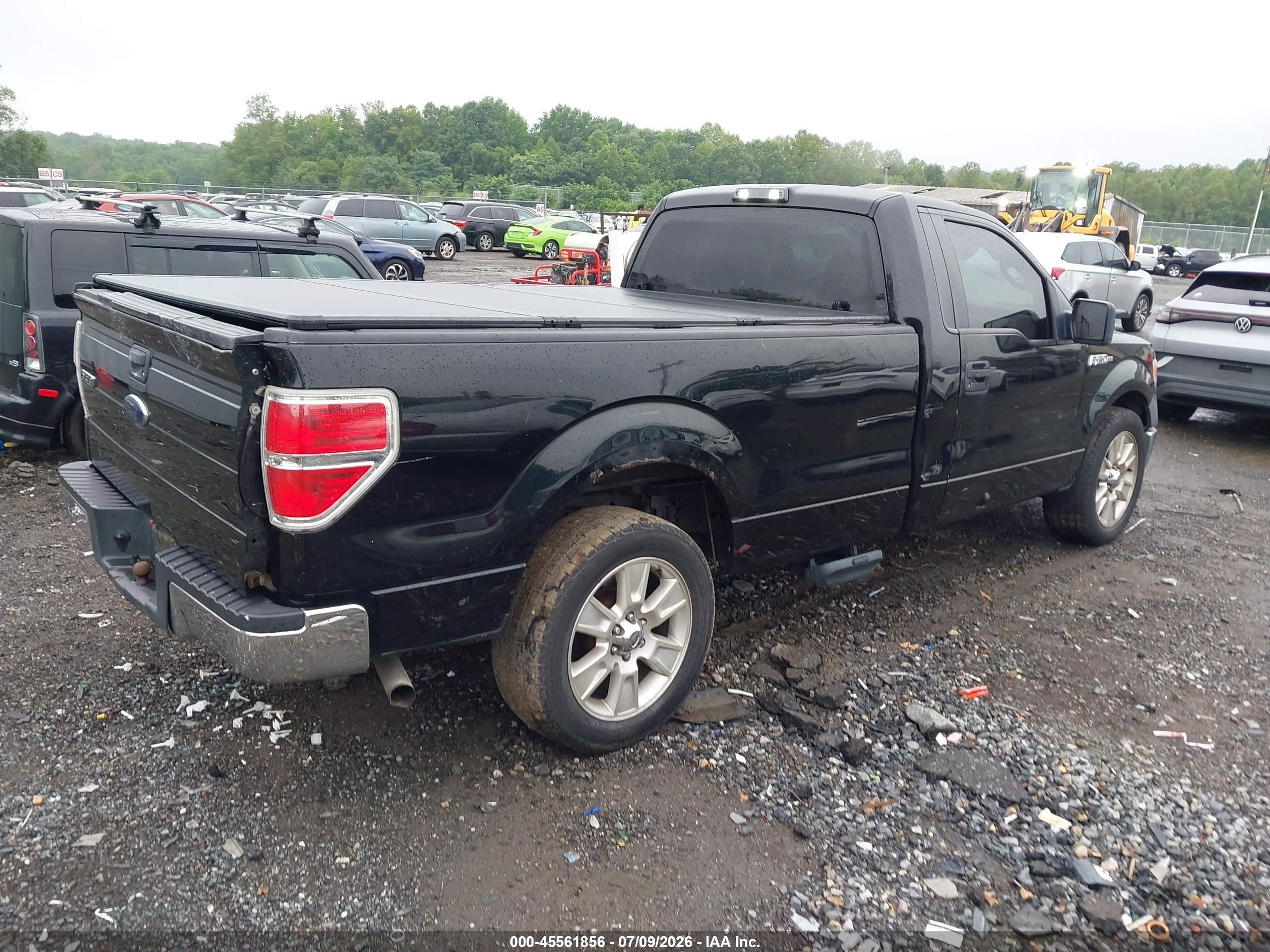 2009 Ford F-150 Xl/xl W/midbox Prep/xlt/xlt W/midbox Prep Черный vin: 1FTRF12889KB44282
