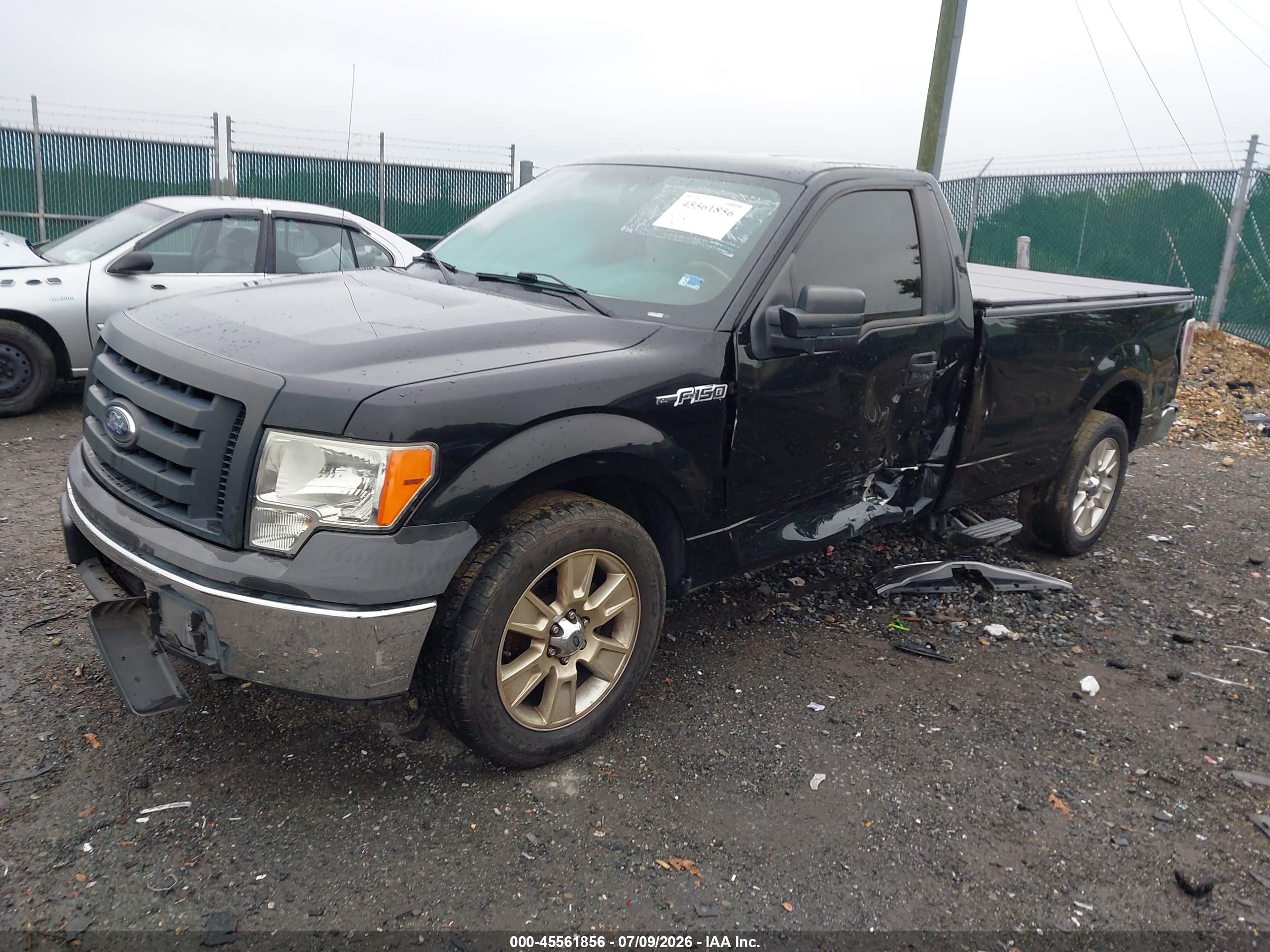 2009 Ford F-150 Xl/xl W/midbox Prep/xlt/xlt W/midbox Prep Черный vin: 1FTRF12889KB44282