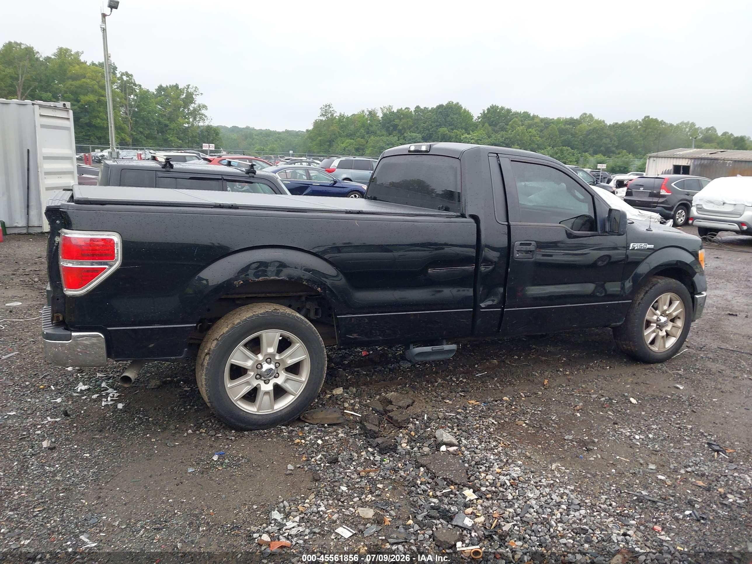 2009 Ford F-150 Xl/xl W/midbox Prep/xlt/xlt W/midbox Prep Черный vin: 1FTRF12889KB44282