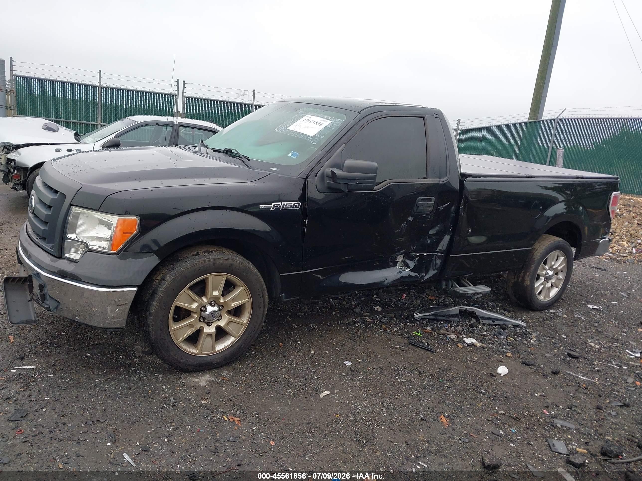 2009 Ford F-150 Xl/xl W/midbox Prep/xlt/xlt W/midbox Prep Черный vin: 1FTRF12889KB44282