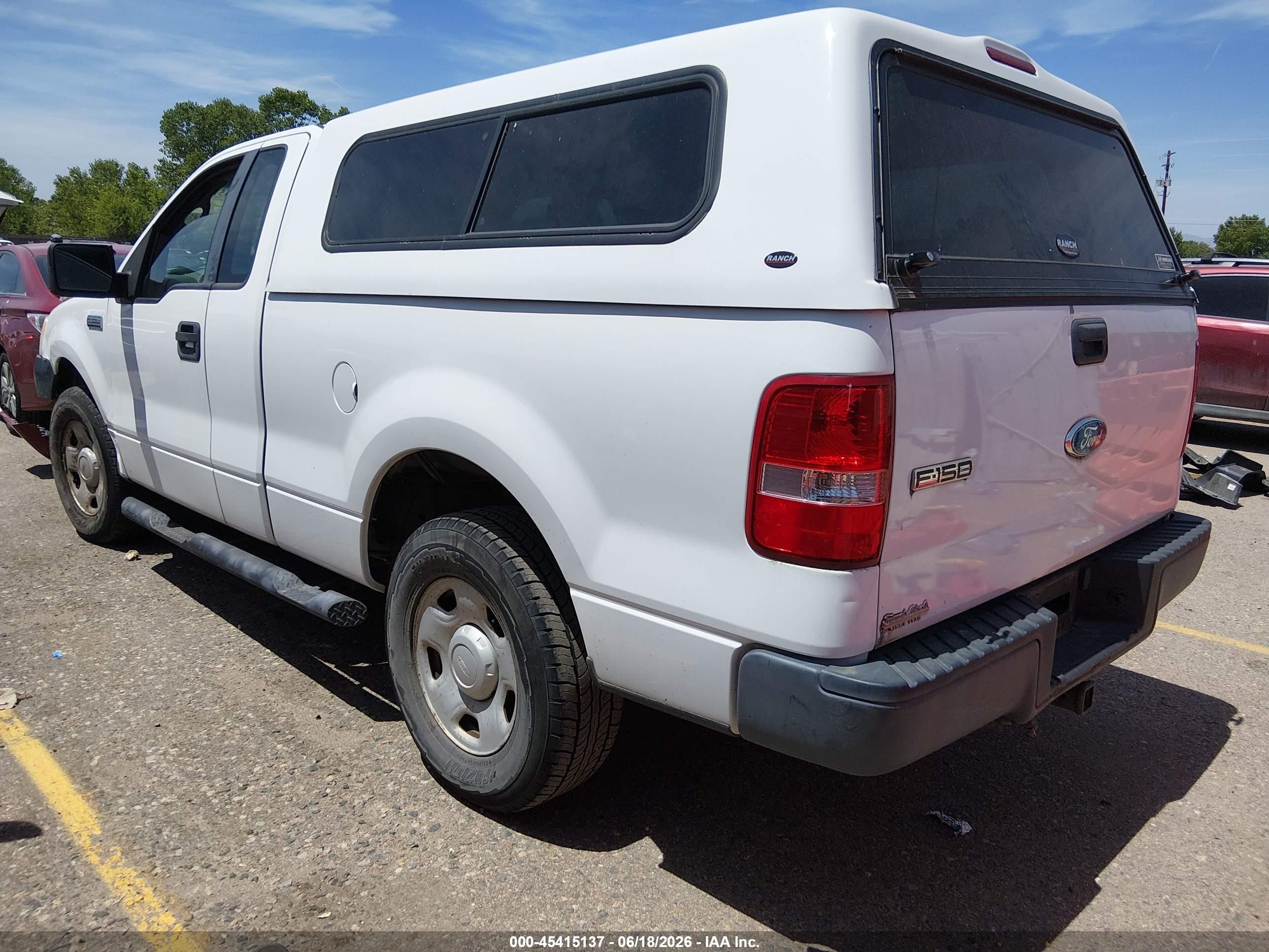 2007 Ford F-150 Stx/xl/xlt White vin: 1FTRF12V47KB92459