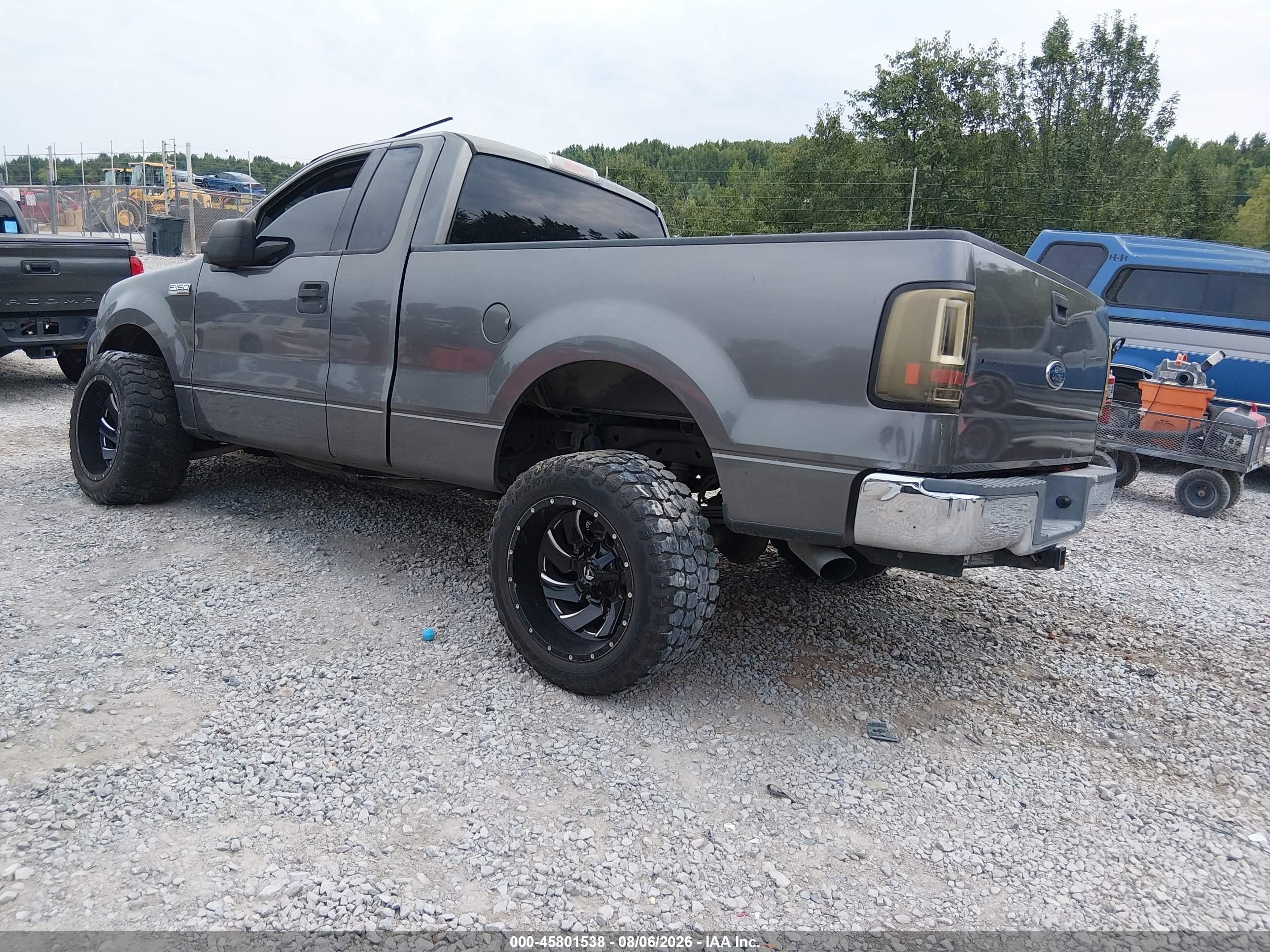 2004 Ford F-150 Stx/xl/xlt Gray vin: 1FTRF12W04NA84469