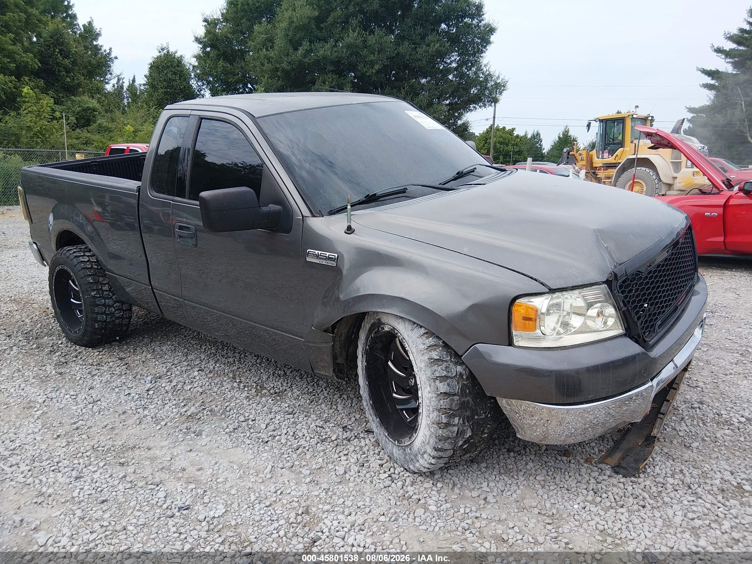 2004 Ford F-150 Stx/xl/xlt Gray vin: 1FTRF12W04NA84469