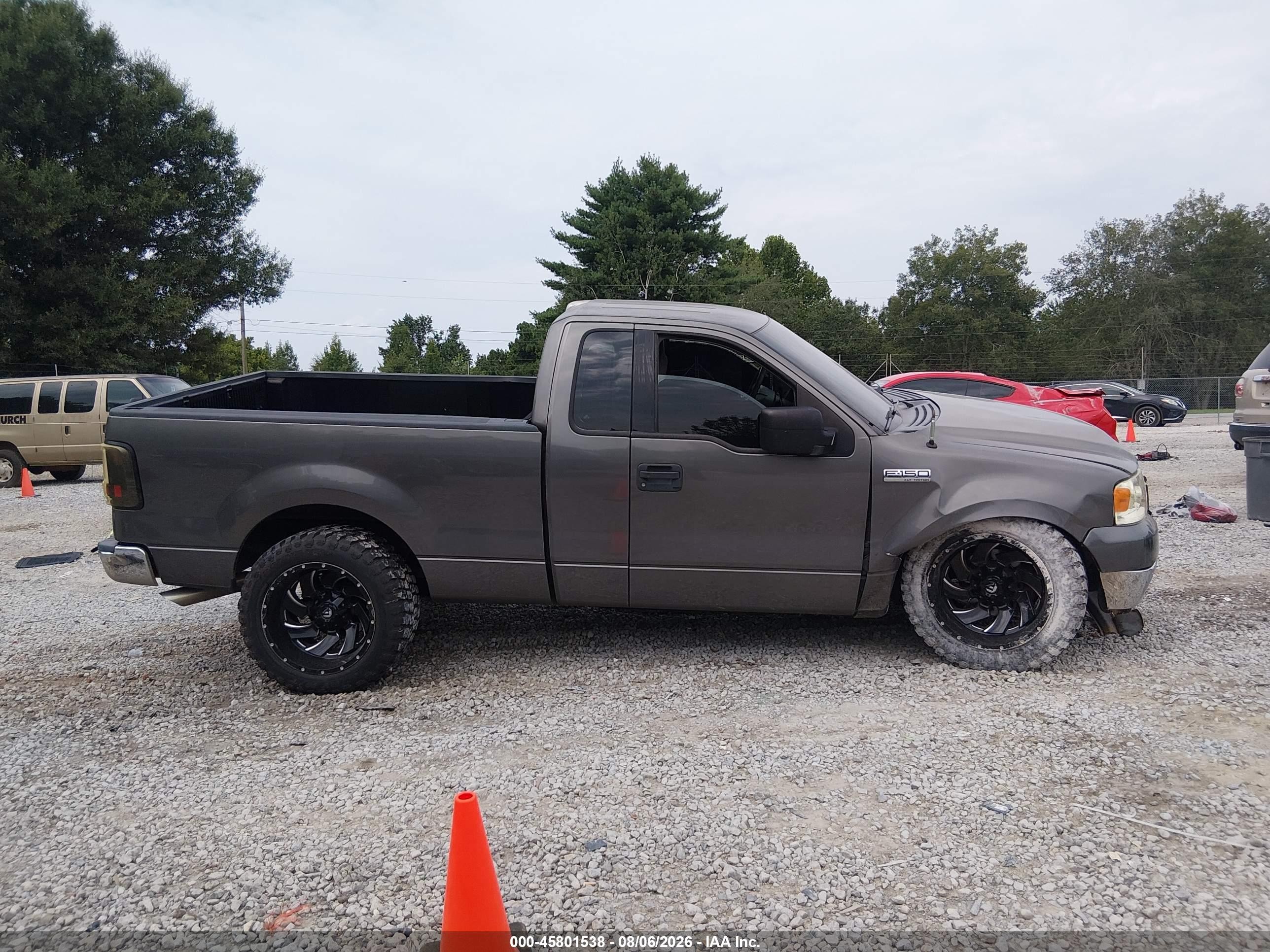 2004 Ford F-150 Stx/xl/xlt Gray vin: 1FTRF12W04NA84469