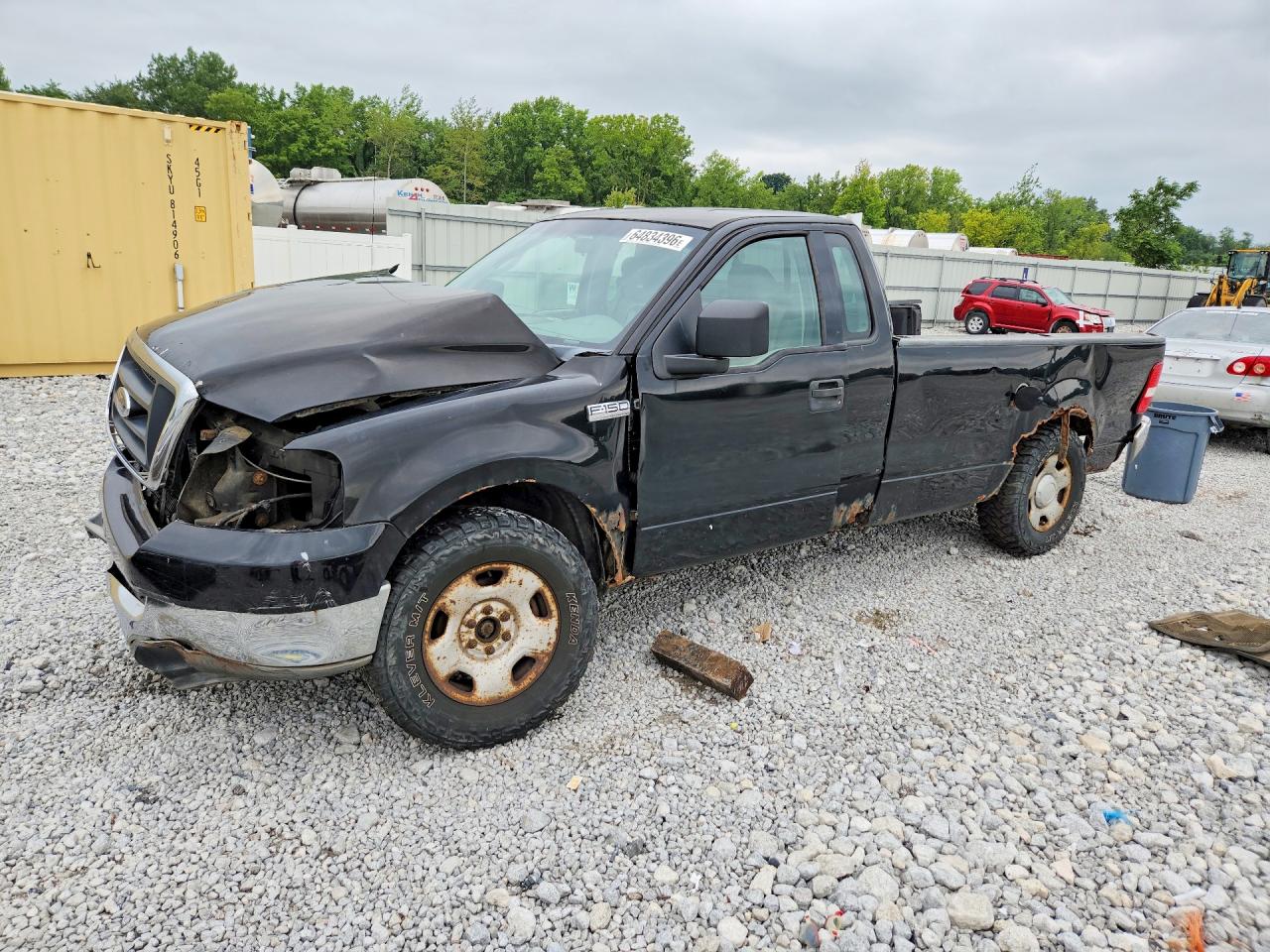2004 Ford F150 Black vin: 1FTRF12W04NC53700