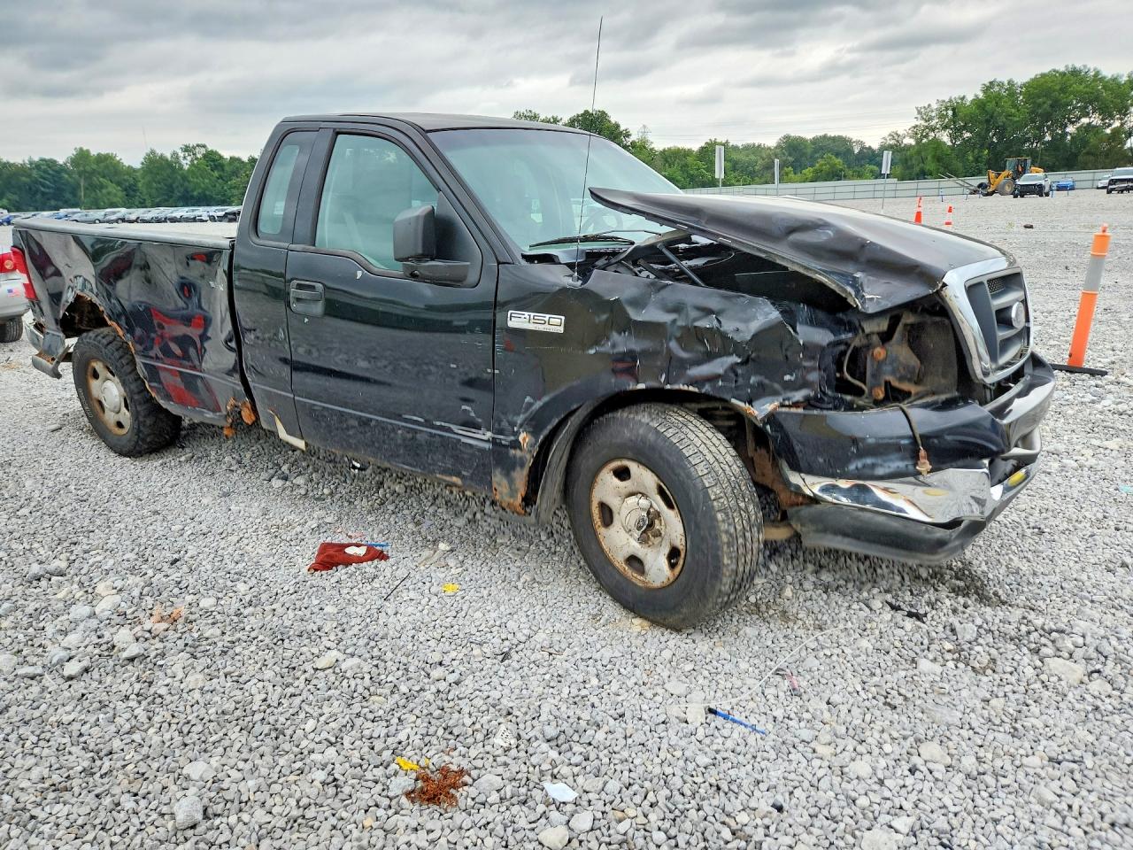 2004 Ford F150 Black vin: 1FTRF12W04NC53700