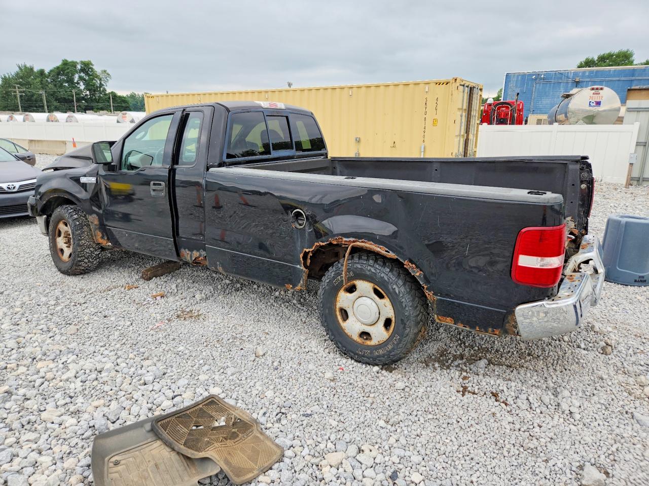 2004 Ford F150 Black vin: 1FTRF12W04NC53700