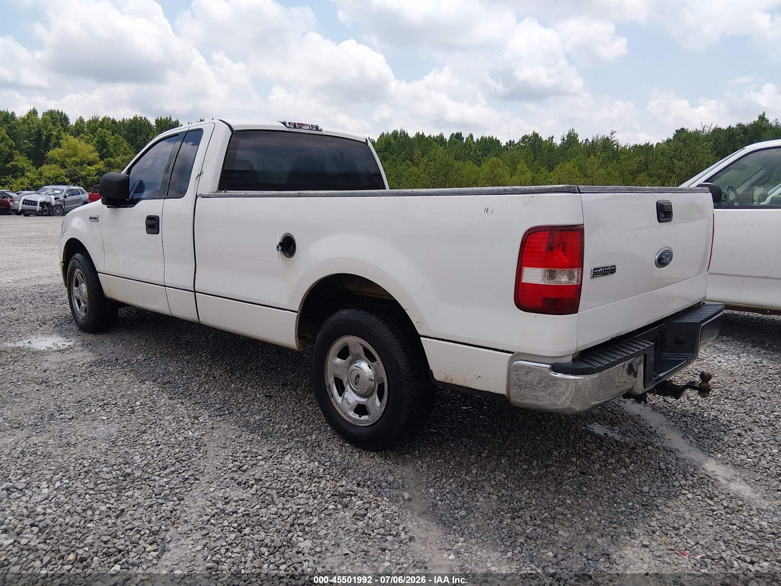 2004 Ford F-150 Stx/xl/xlt Белый vin: 1FTRF12W04NC65443