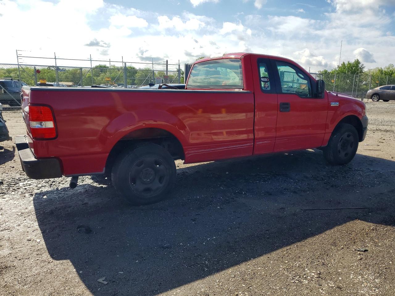 2005 Ford F150 Красный vin: 1FTRF12W05NA32275