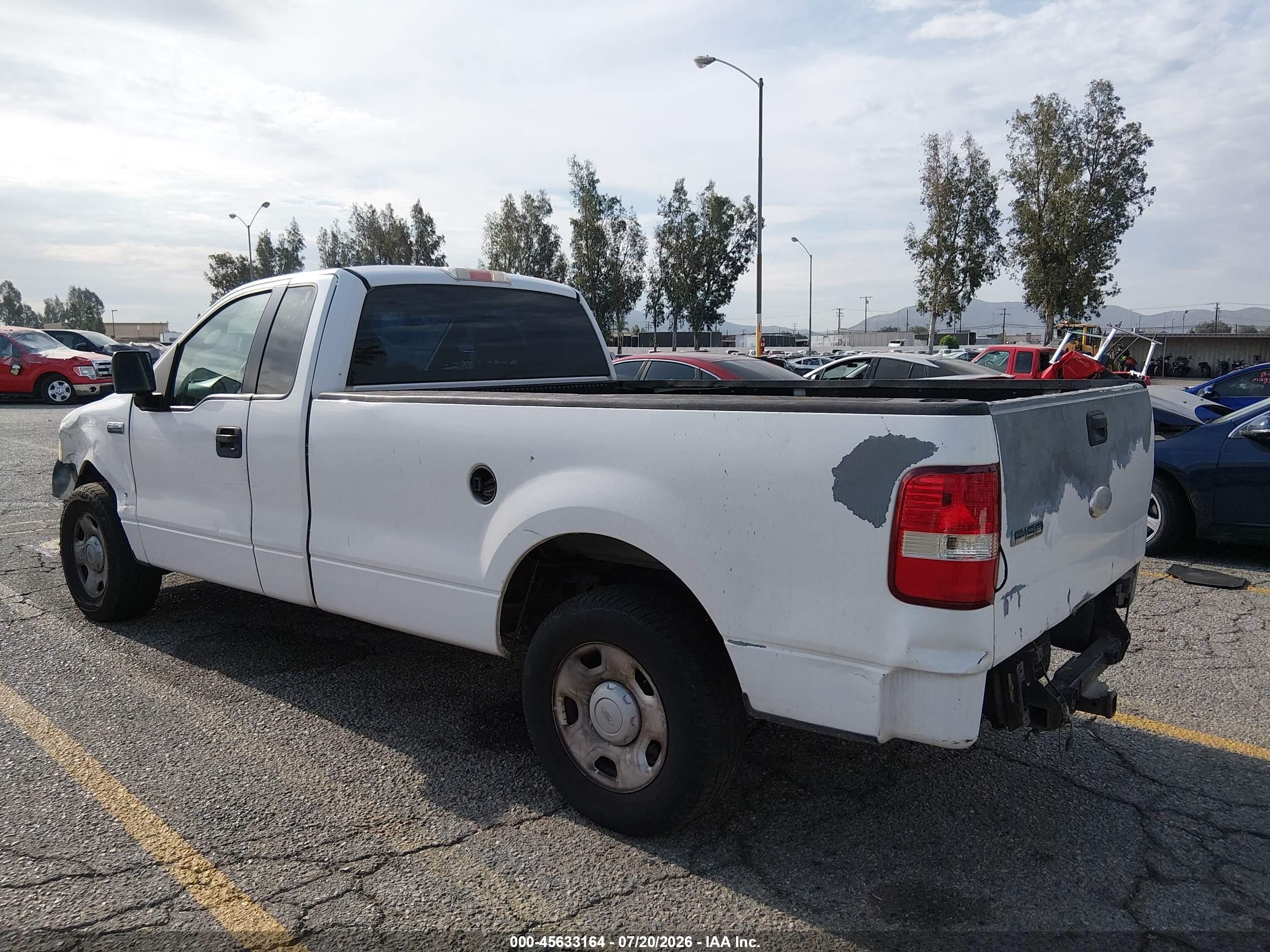 2006 Ford F-150 Stx/xl/xlt White vin: 1FTRF12W06KD28108