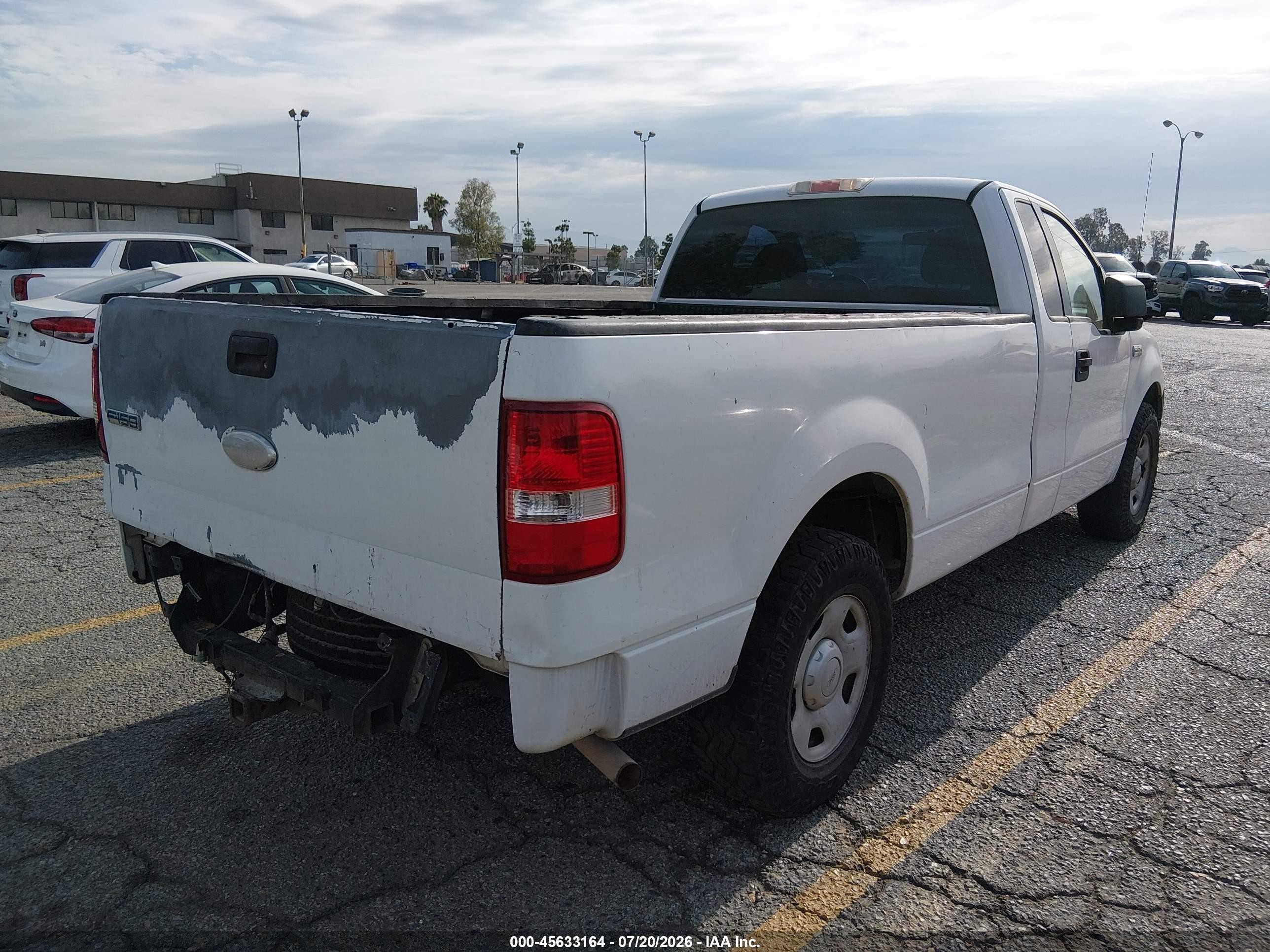 2006 Ford F-150 Stx/xl/xlt White vin: 1FTRF12W06KD28108