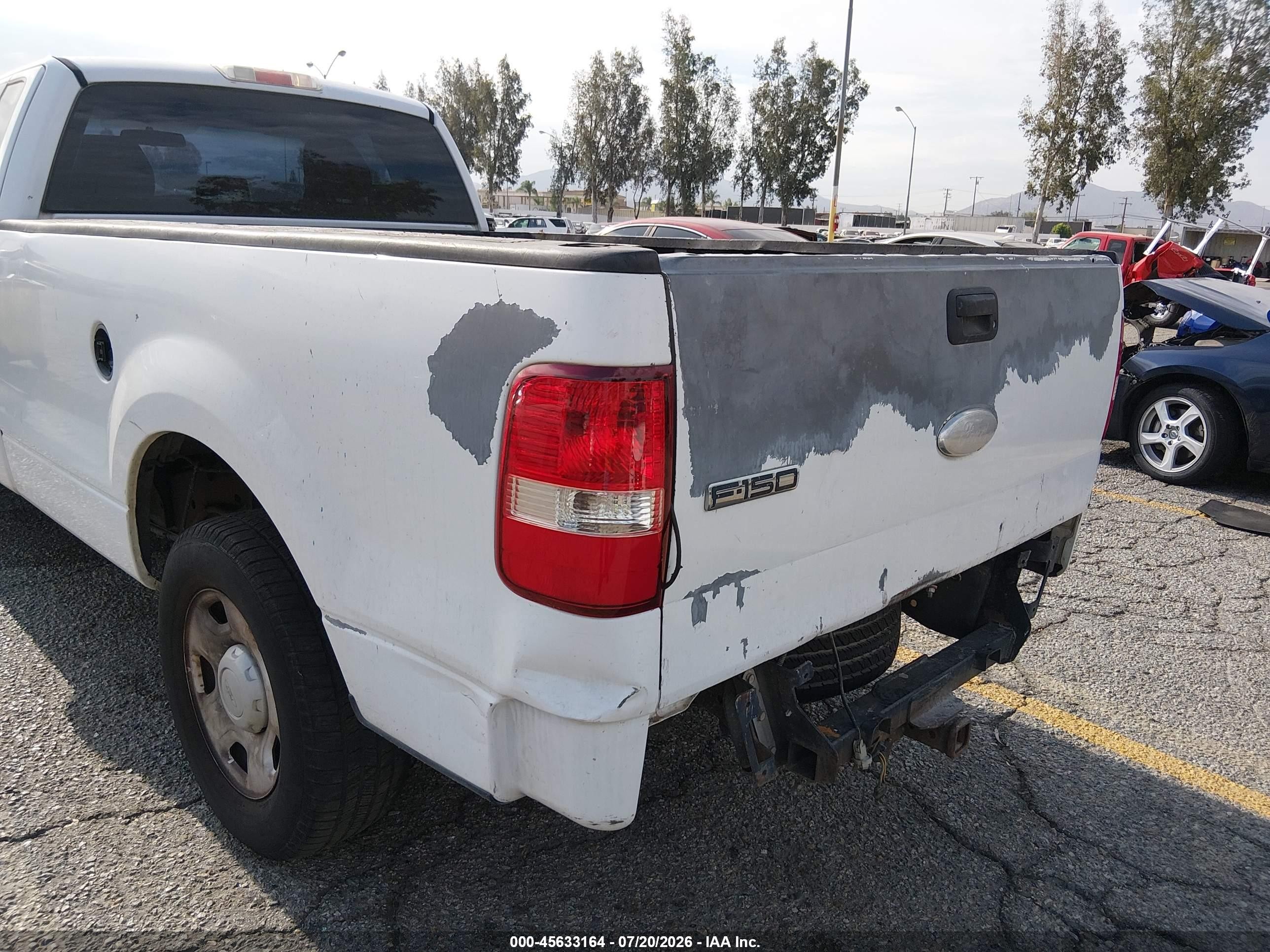 2006 Ford F-150 Stx/xl/xlt White vin: 1FTRF12W06KD28108