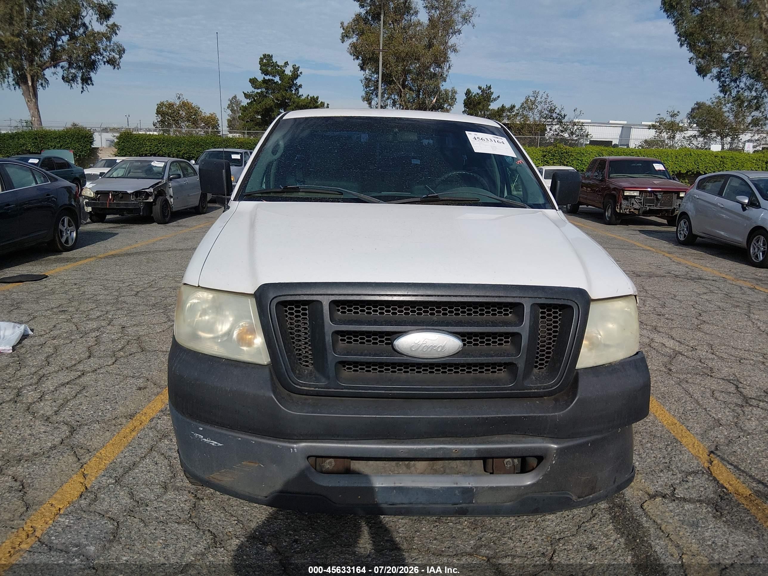 2006 Ford F-150 Stx/xl/xlt White vin: 1FTRF12W06KD28108