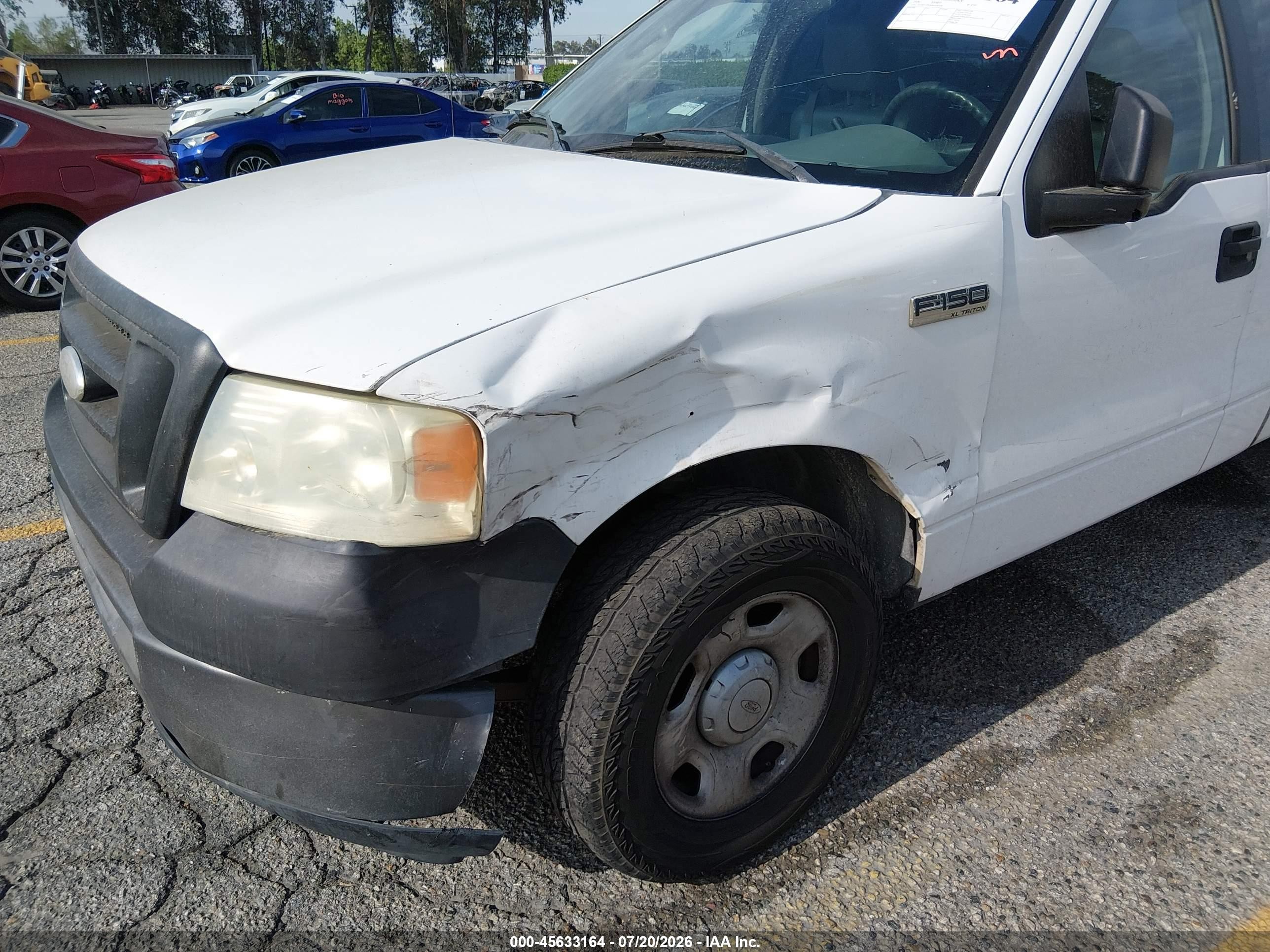 2006 Ford F-150 Stx/xl/xlt White vin: 1FTRF12W06KD28108