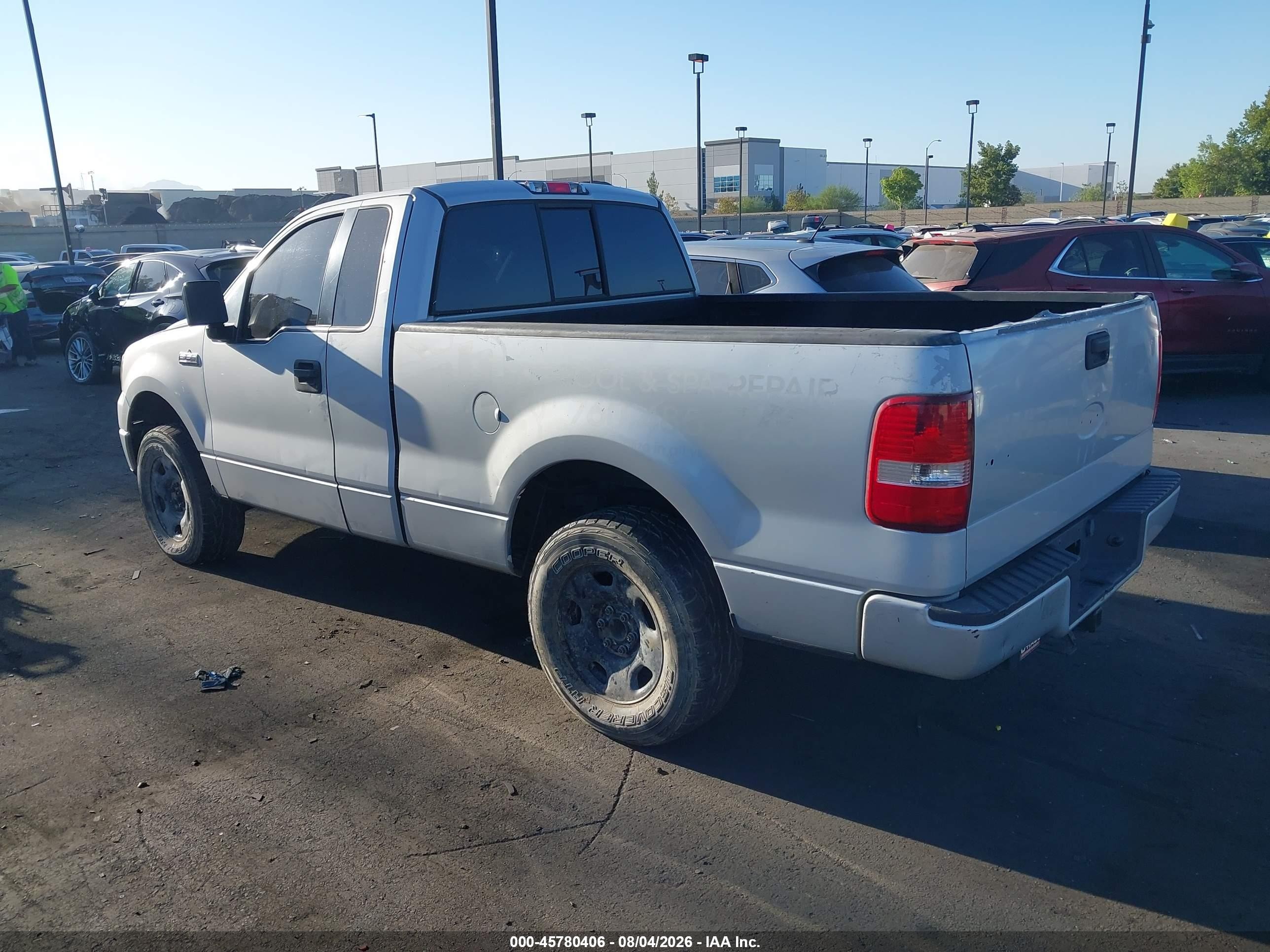 2006 Ford F-150 Stx/xl/xlt Silver vin: 1FTRF12W06NA97063