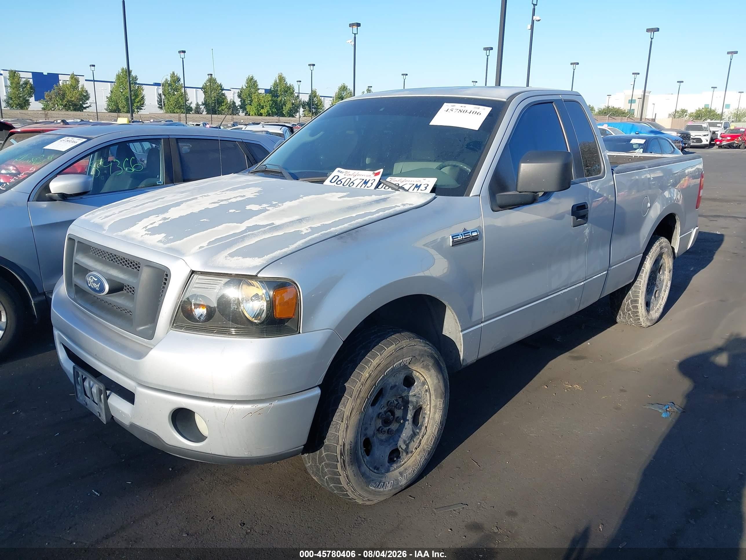 2006 Ford F-150 Stx/xl/xlt Silver vin: 1FTRF12W06NA97063
