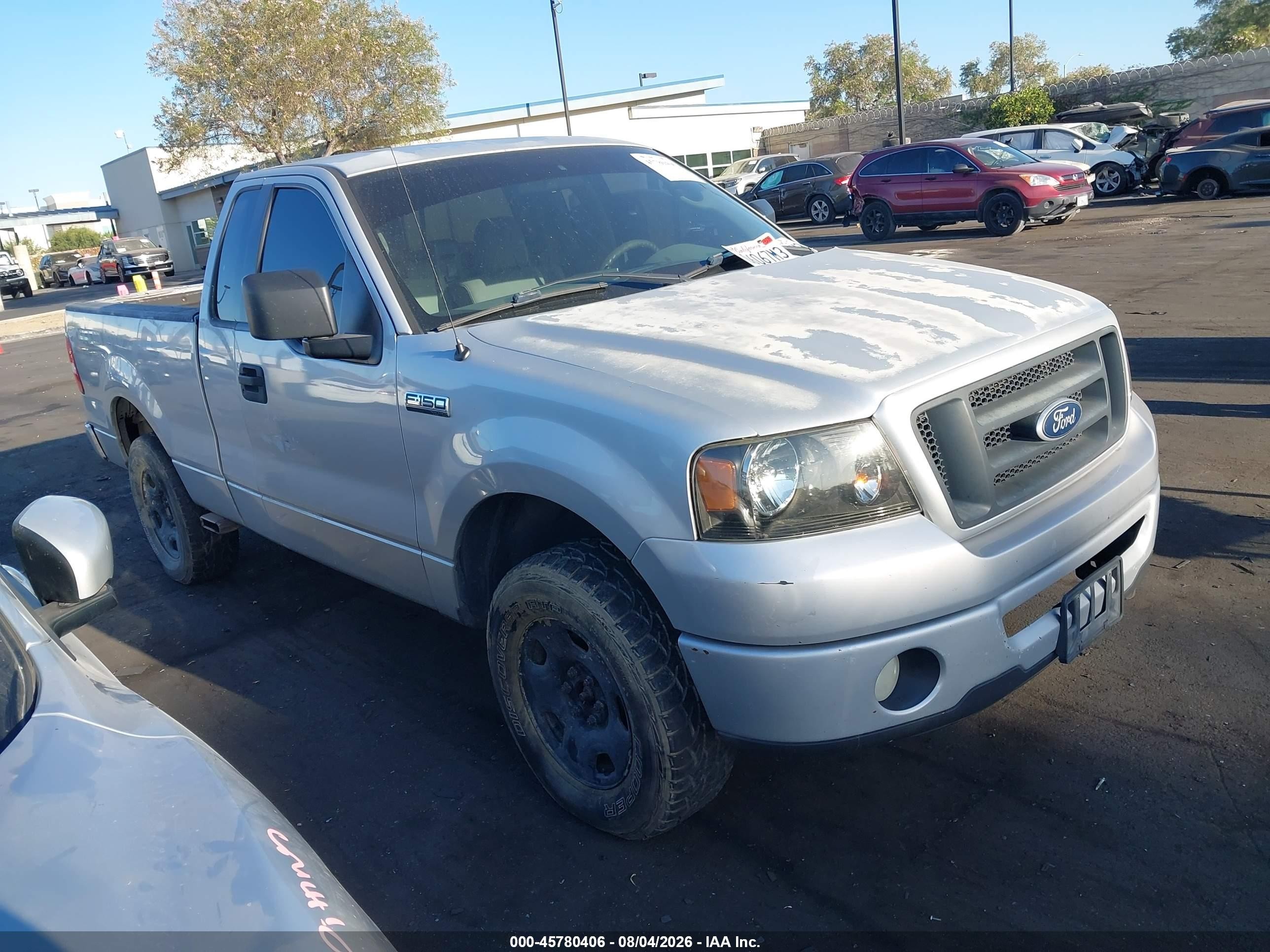 2006 Ford F-150 Stx/xl/xlt Silver vin: 1FTRF12W06NA97063