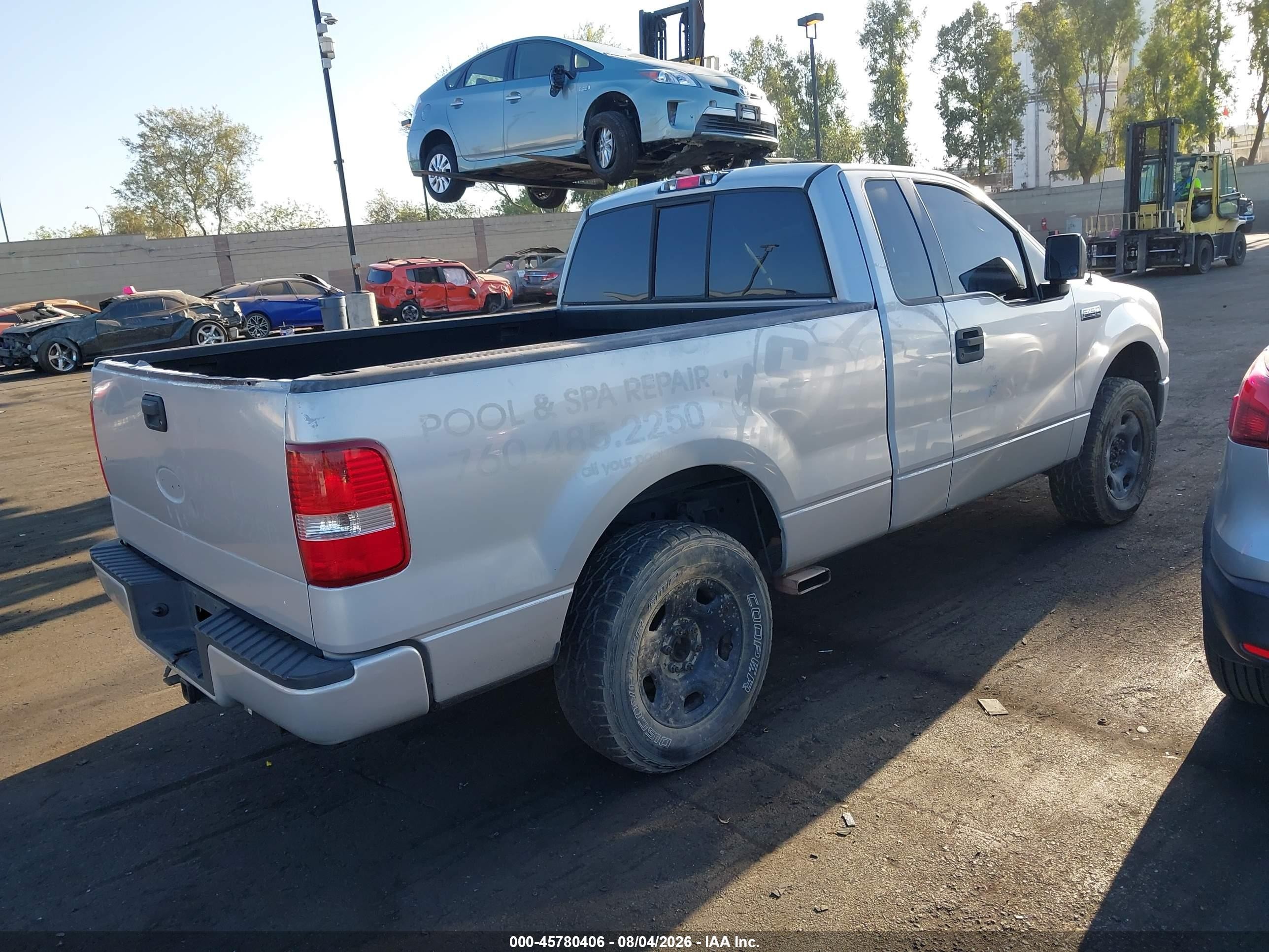2006 Ford F-150 Stx/xl/xlt Silver vin: 1FTRF12W06NA97063