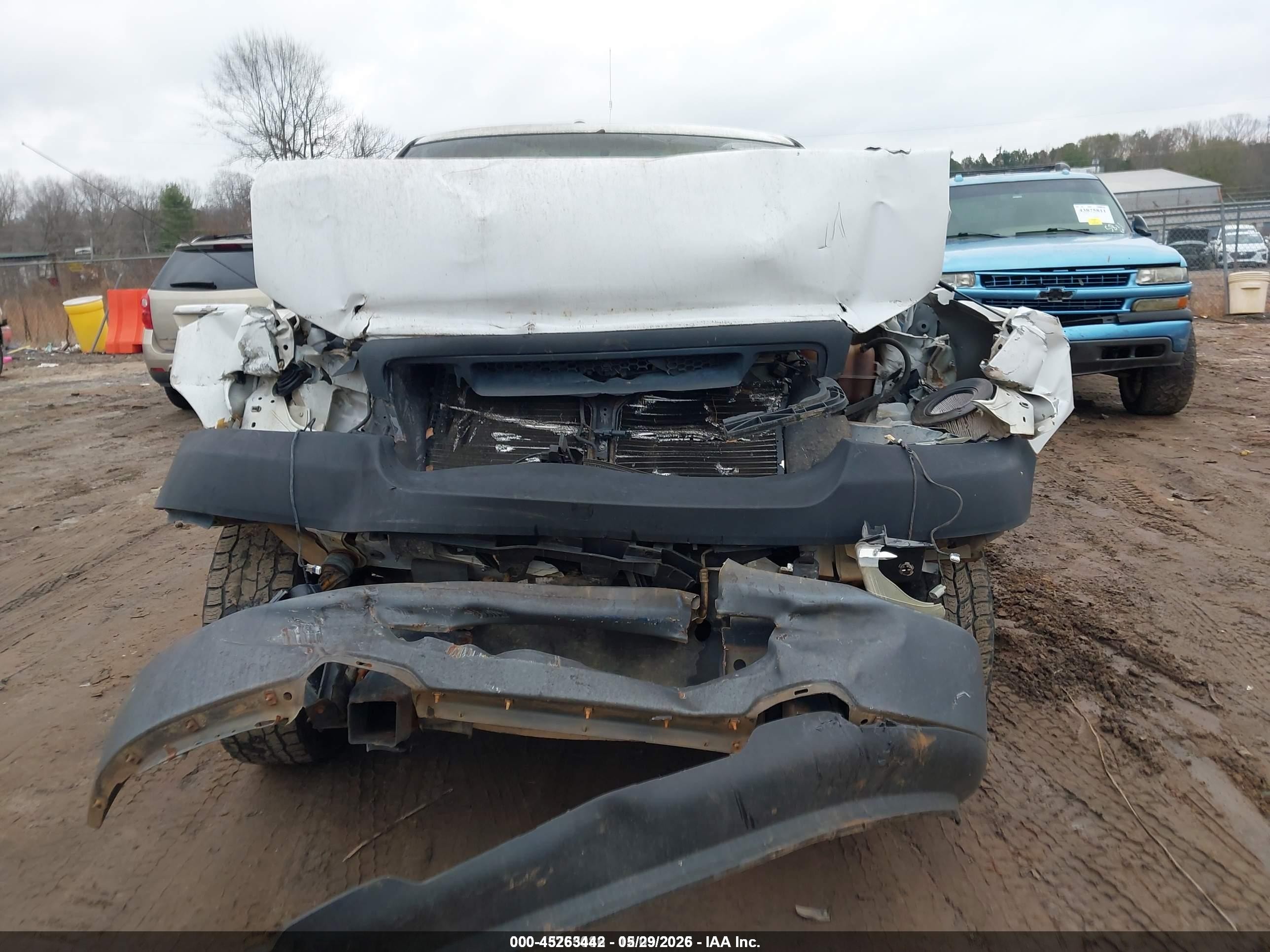 2007 Ford F-150 Stx/xl/xlt White vin: 1FTRF12W07NA12465
