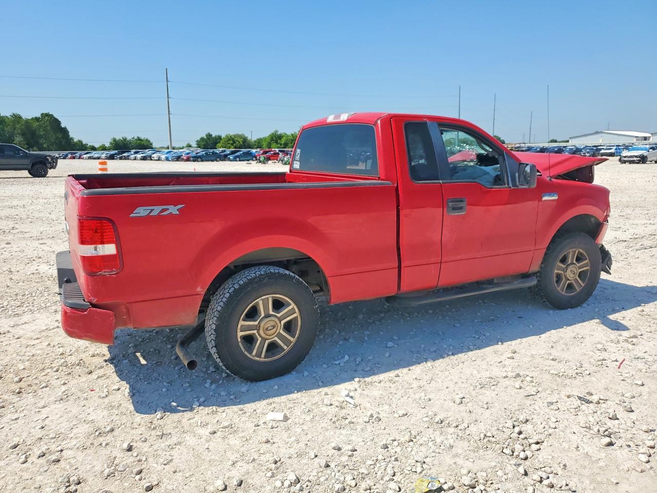2008 Ford F150 Red vin: 1FTRF12W08KD47003