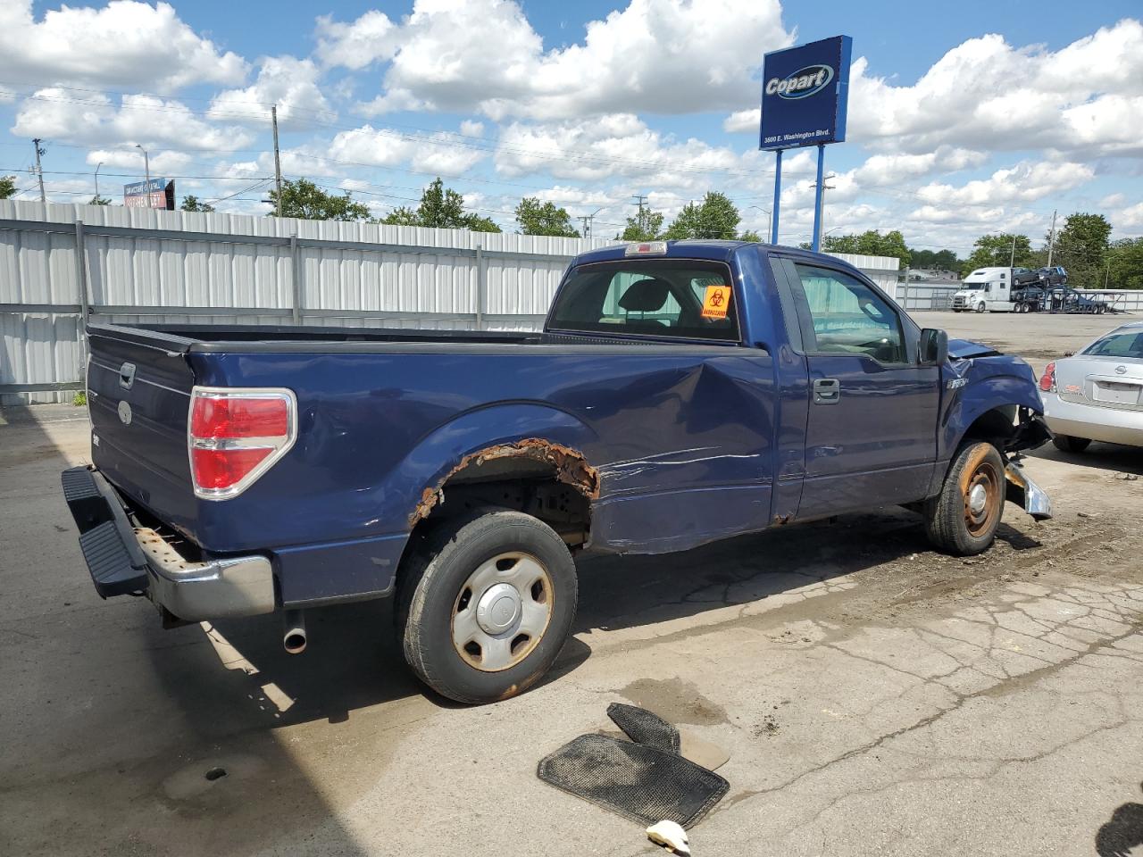 2009 Ford F150 Синий vin: 1FTRF12W09KB24588