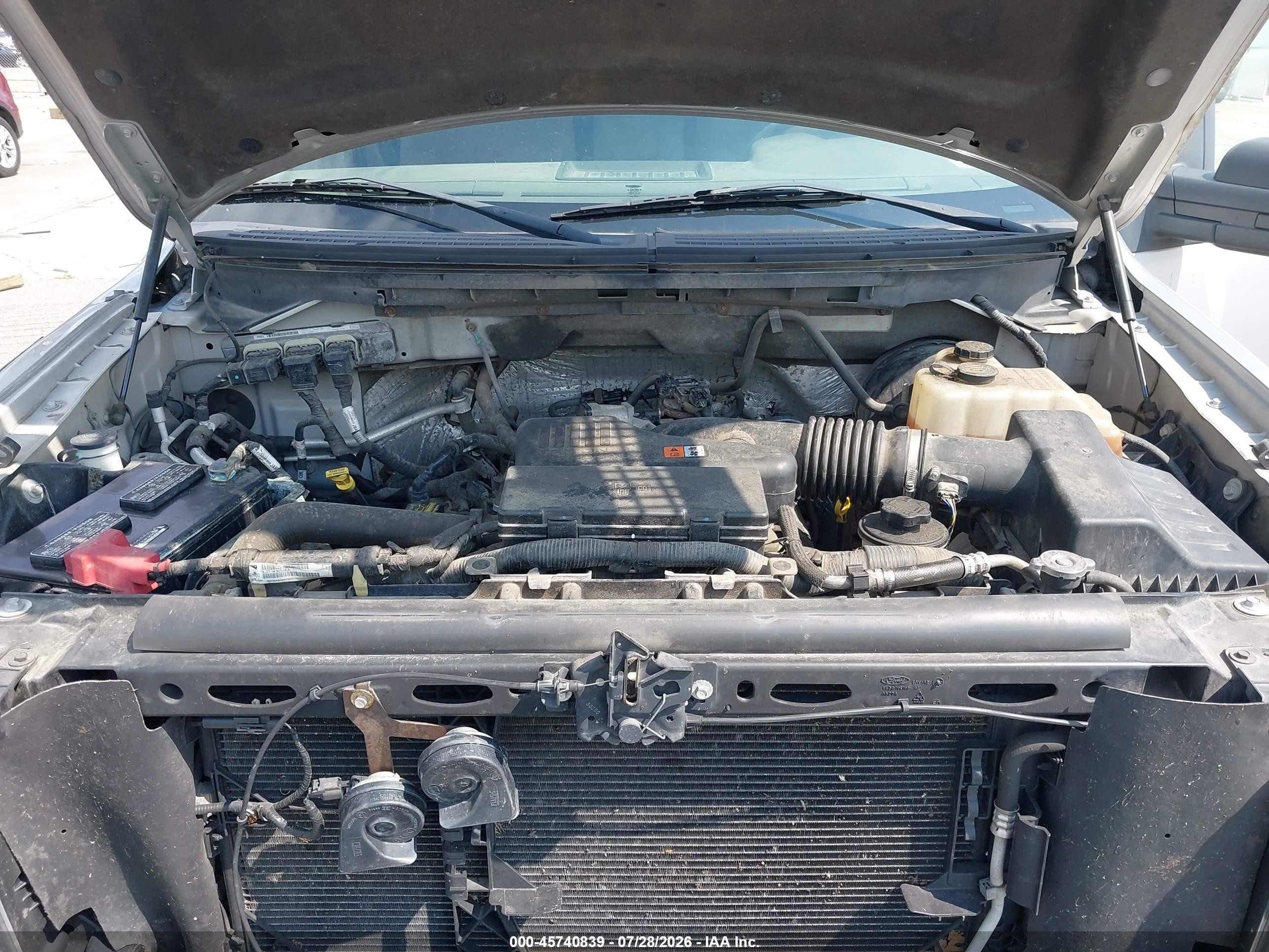2009 Ford F-150 Stx/xl/xl W/midbox Prep/xlt/xlt W/midbox Prep Silver vin: 1FTRF12W09KC07163