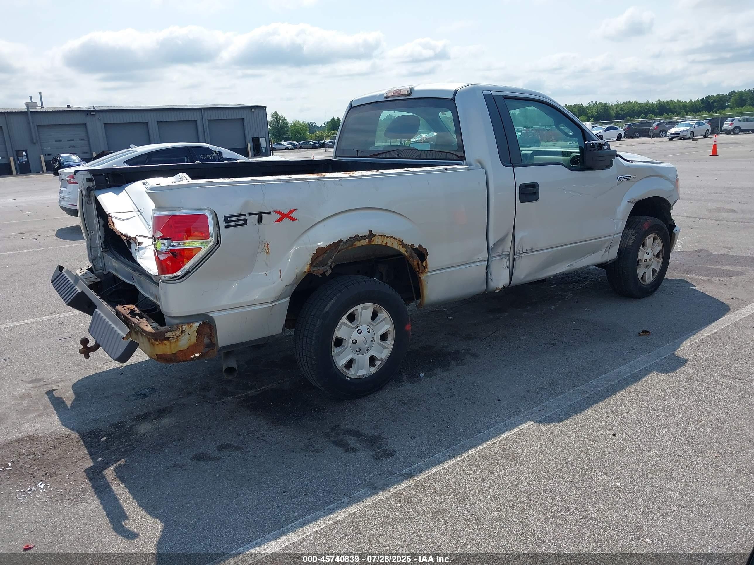 2009 Ford F-150 Stx/xl/xl W/midbox Prep/xlt/xlt W/midbox Prep Silver vin: 1FTRF12W09KC07163