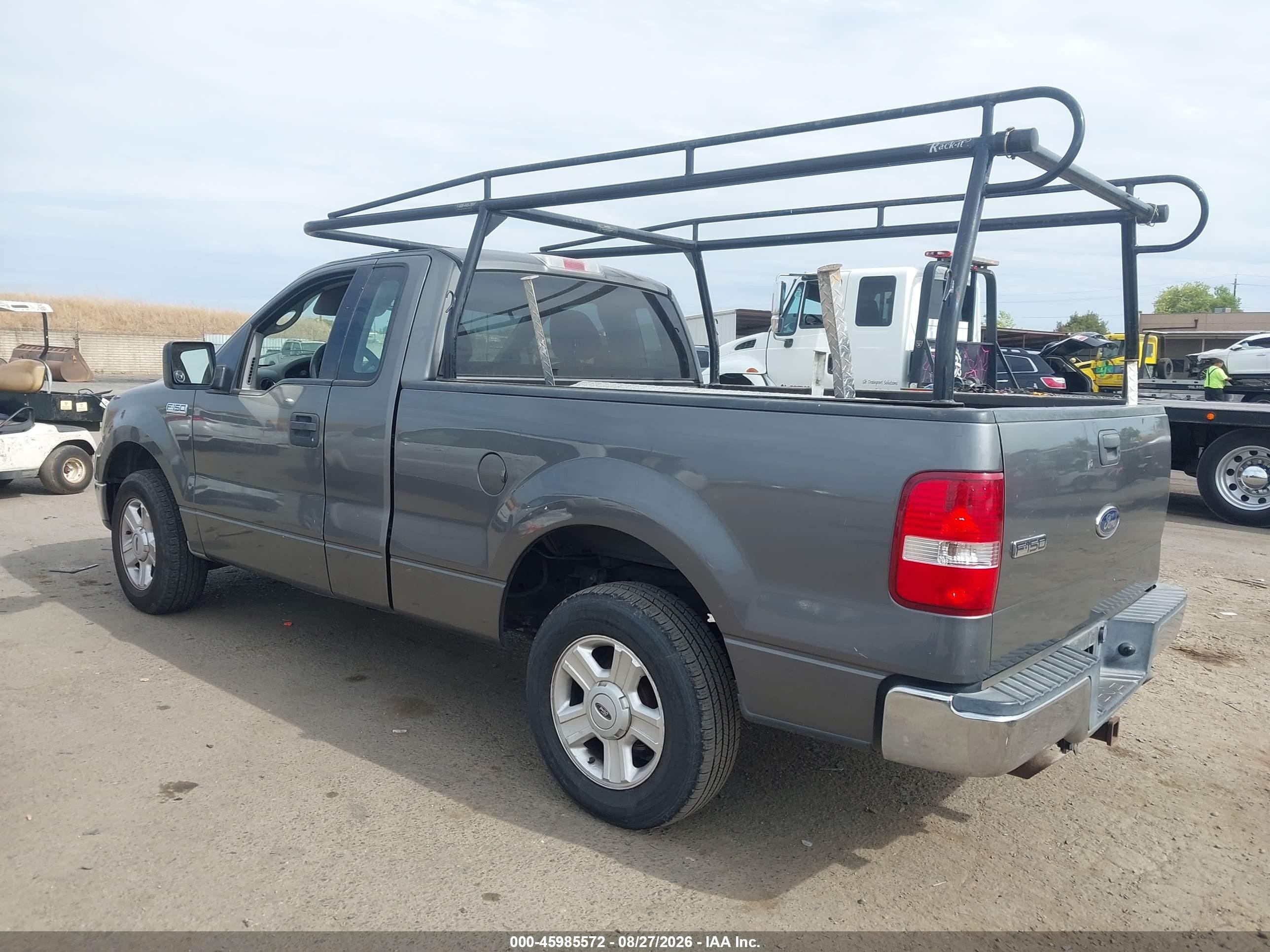 2004 Ford F-150 Stx/xl/xlt Серый vin: 1FTRF12W14NA50380