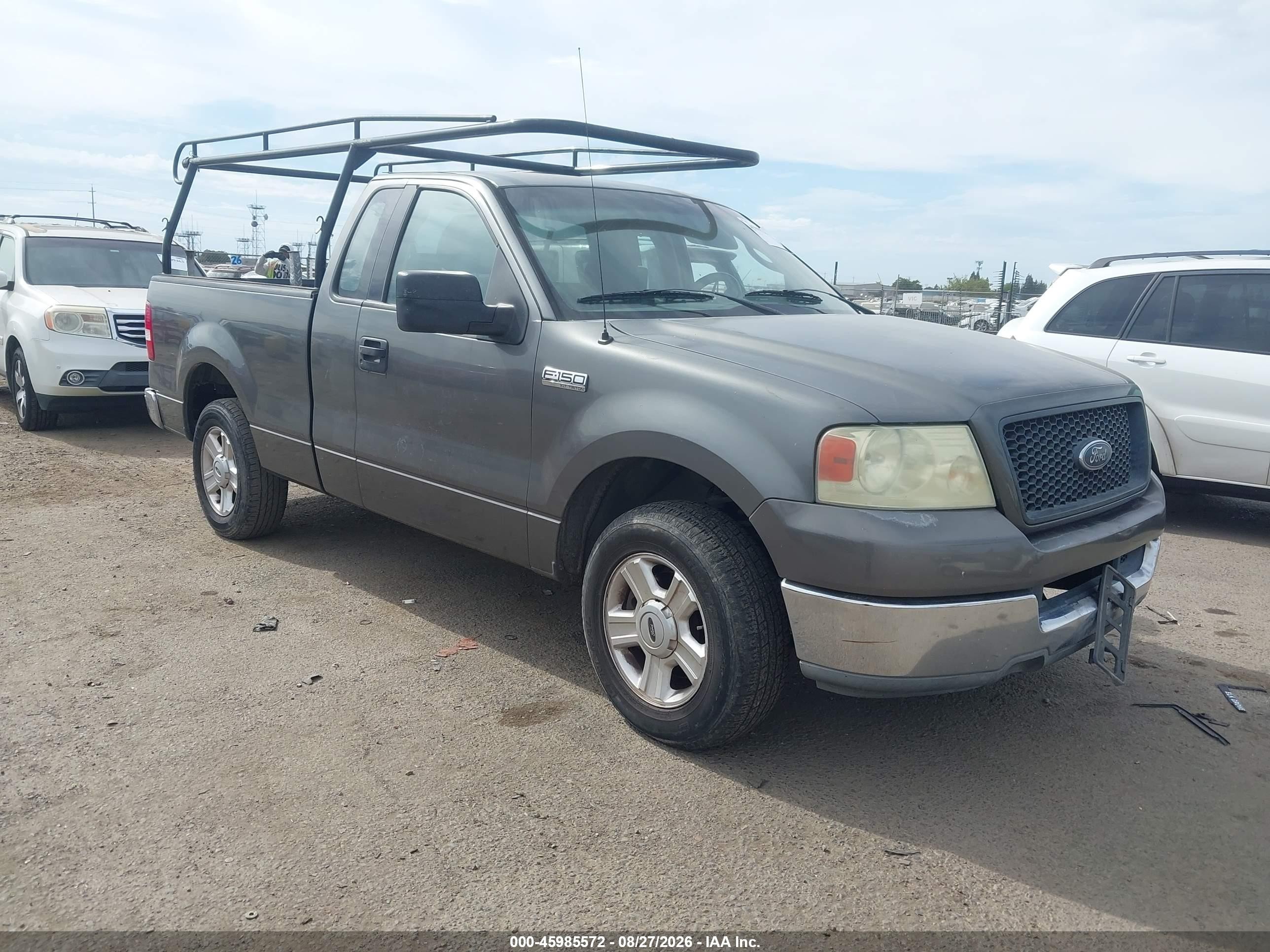 2004 Ford F-150 Stx/xl/xlt Серый vin: 1FTRF12W14NA50380