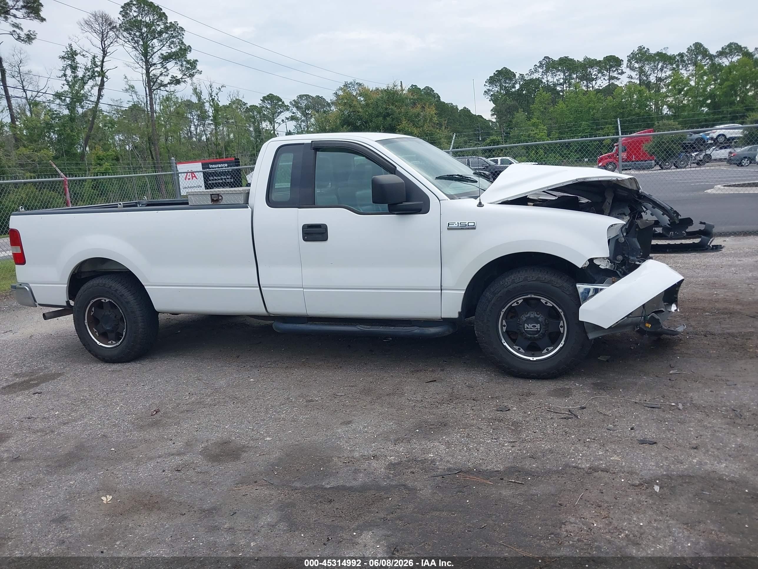 2004 Ford F-150 Stx/xl/xlt White vin: 1FTRF12W14NA52162