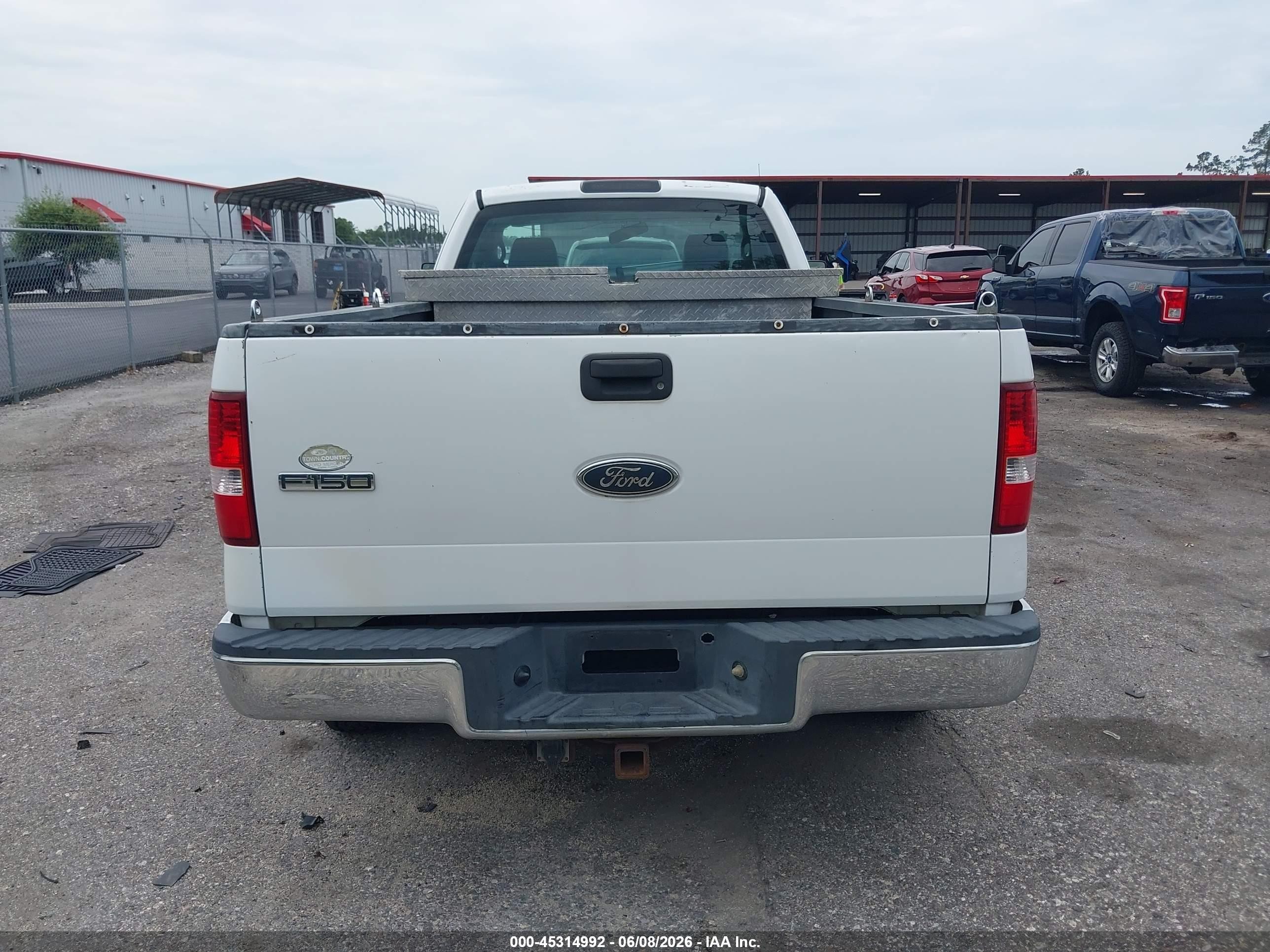 2004 Ford F-150 Stx/xl/xlt White vin: 1FTRF12W14NA52162