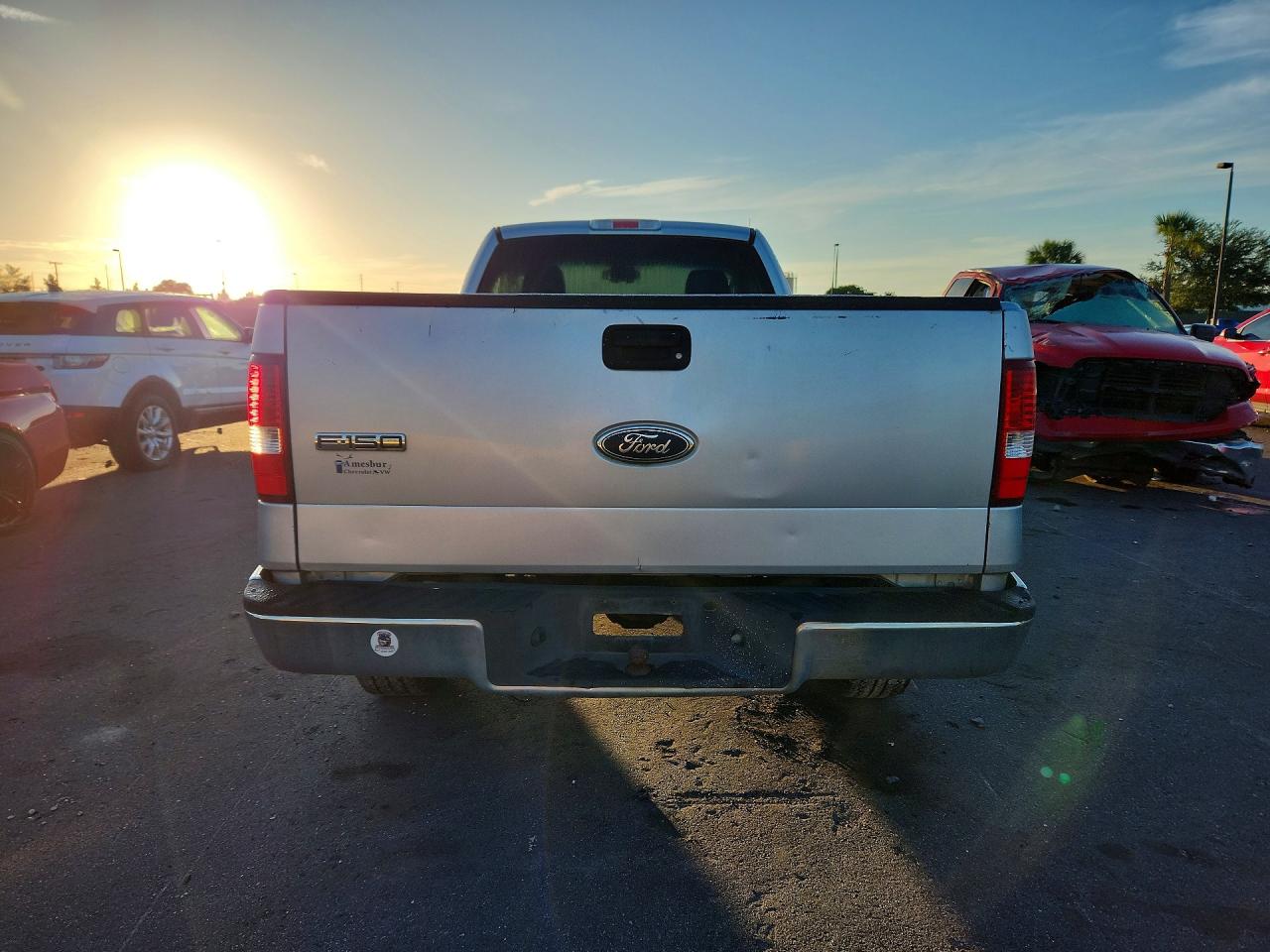 2004 Ford F150 Silver vin: 1FTRF12W14NB13199