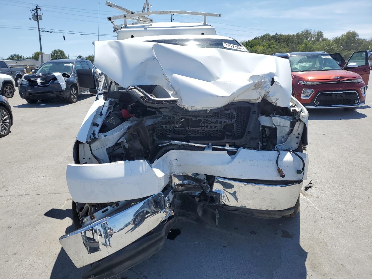 2004 Ford F150 White vin: 1FTRF12W14NB20508