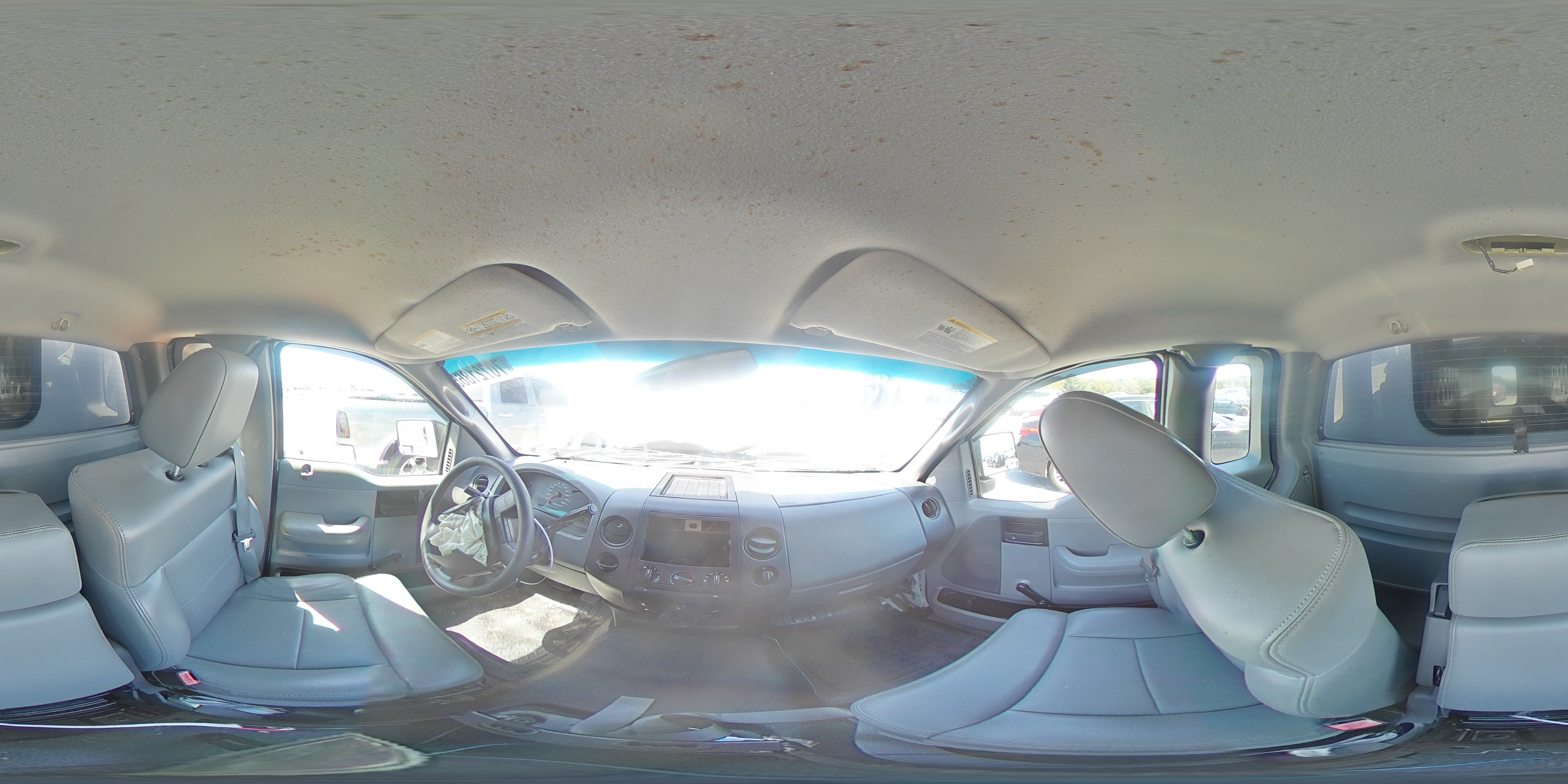 2004 Ford F150 White vin: 1FTRF12W14NB20508